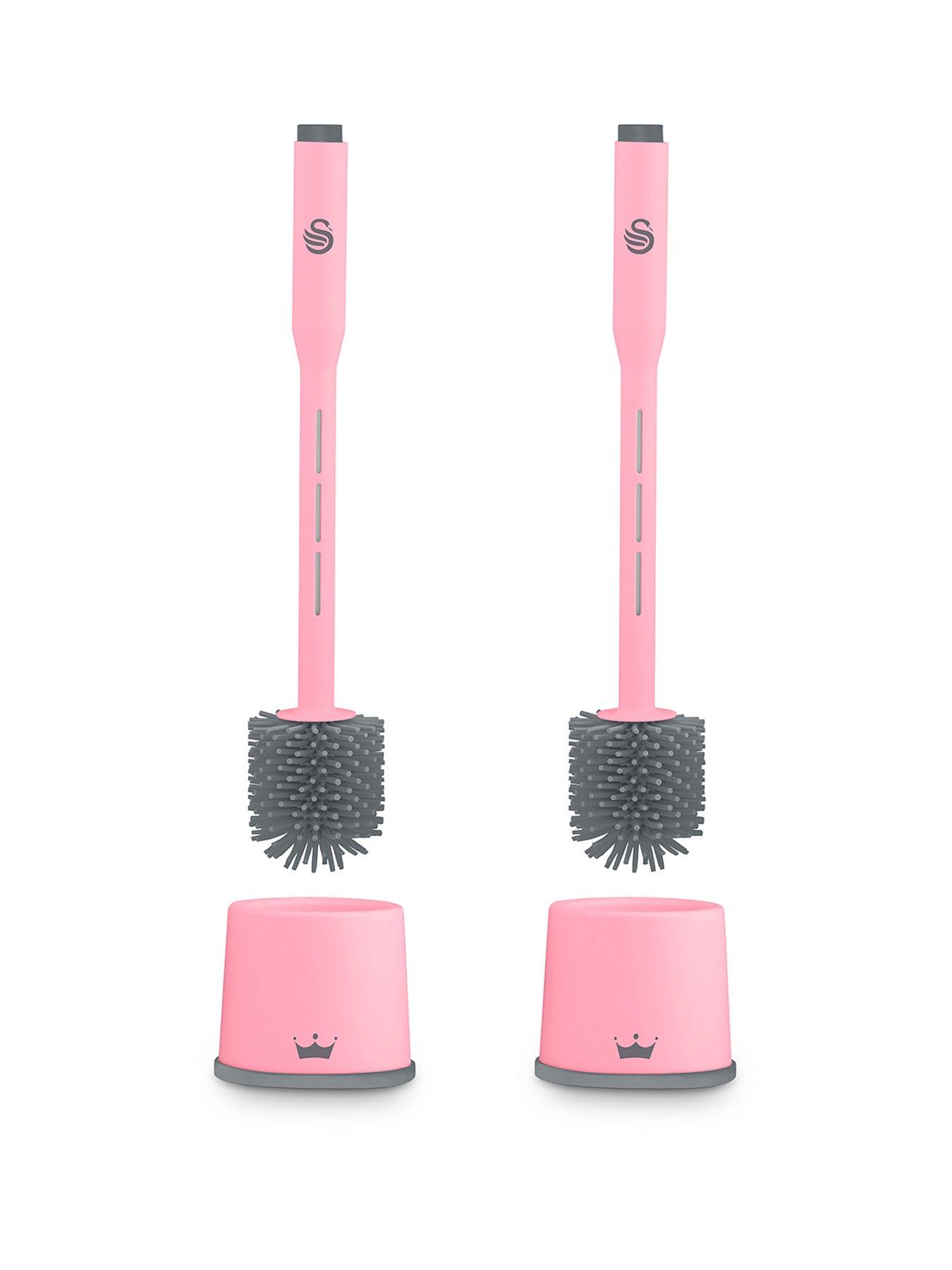 Swan 2 pack of Lynsey Toilet Brushes