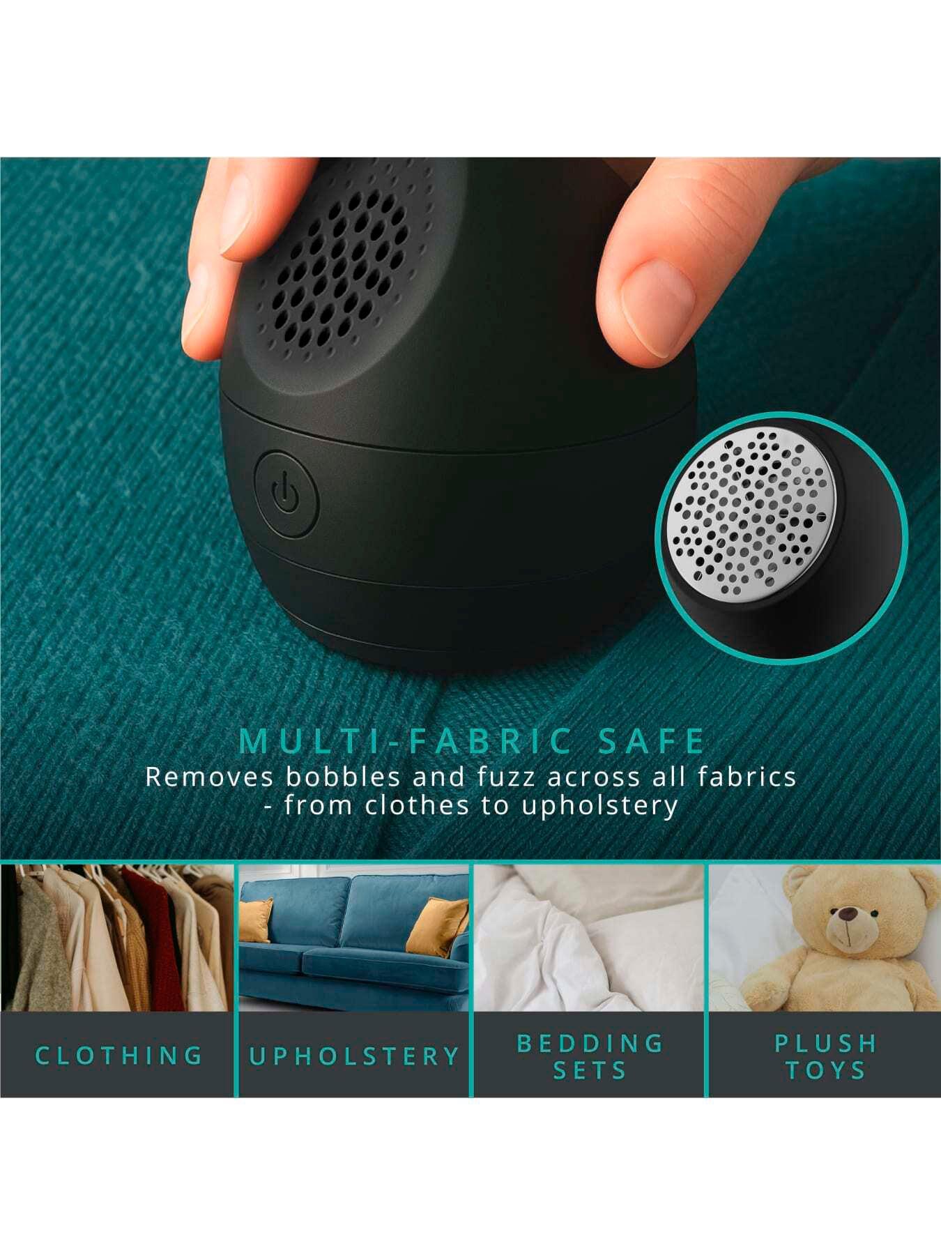 Image 4 of 8 of Swan Stealth Rechargeable Fabric Shaver, Matt Black
