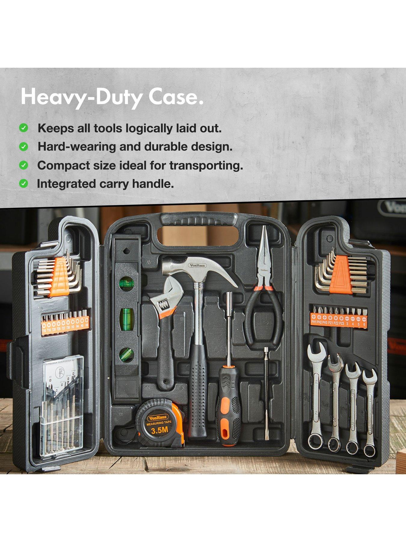 Image 4 of 6 of Vonhaus Household Tool Set -  53 Piece Set