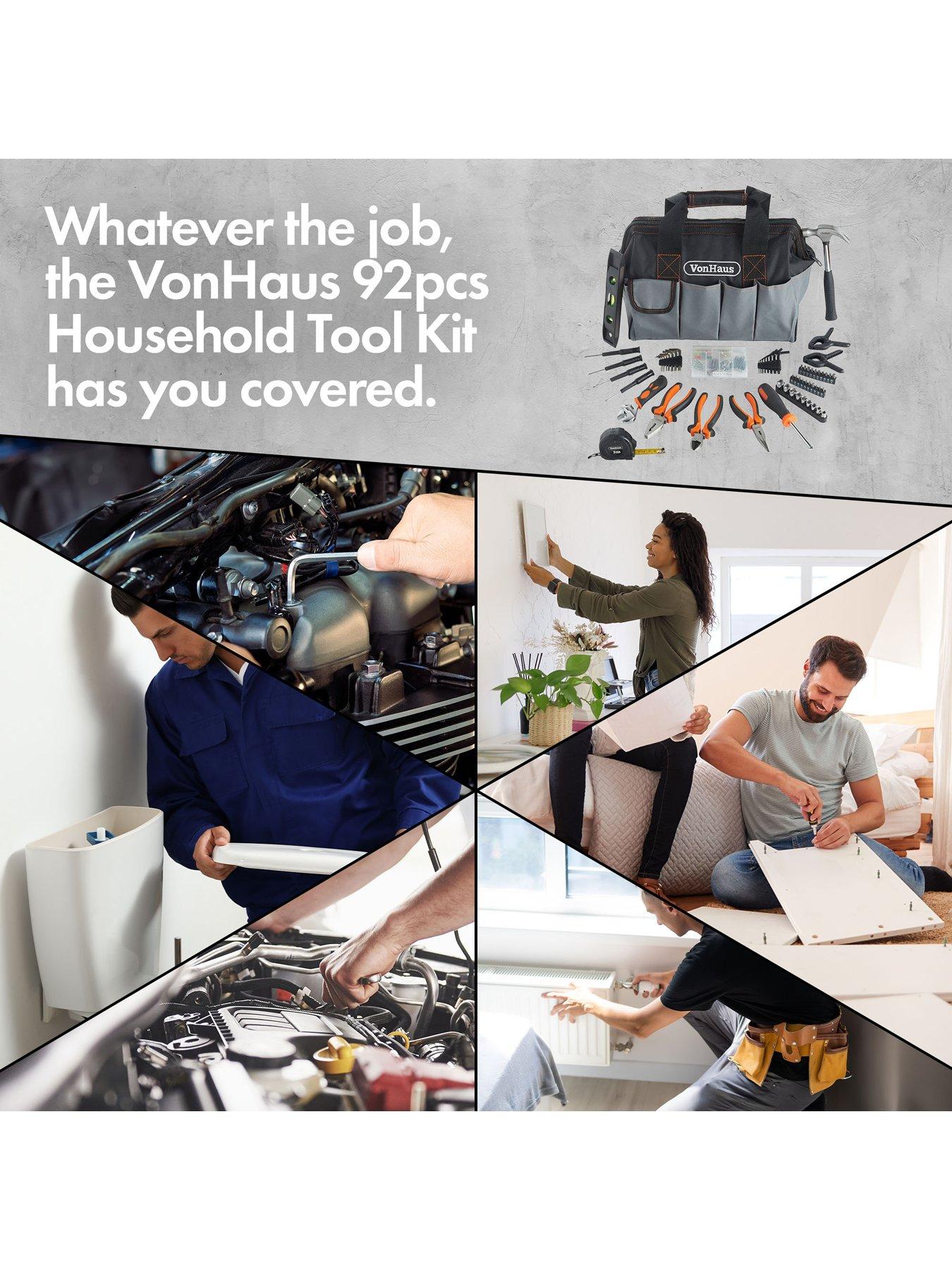 Image 3 of 7 of Vonhaus Tool Kit And Bag  -  92 Piece Set