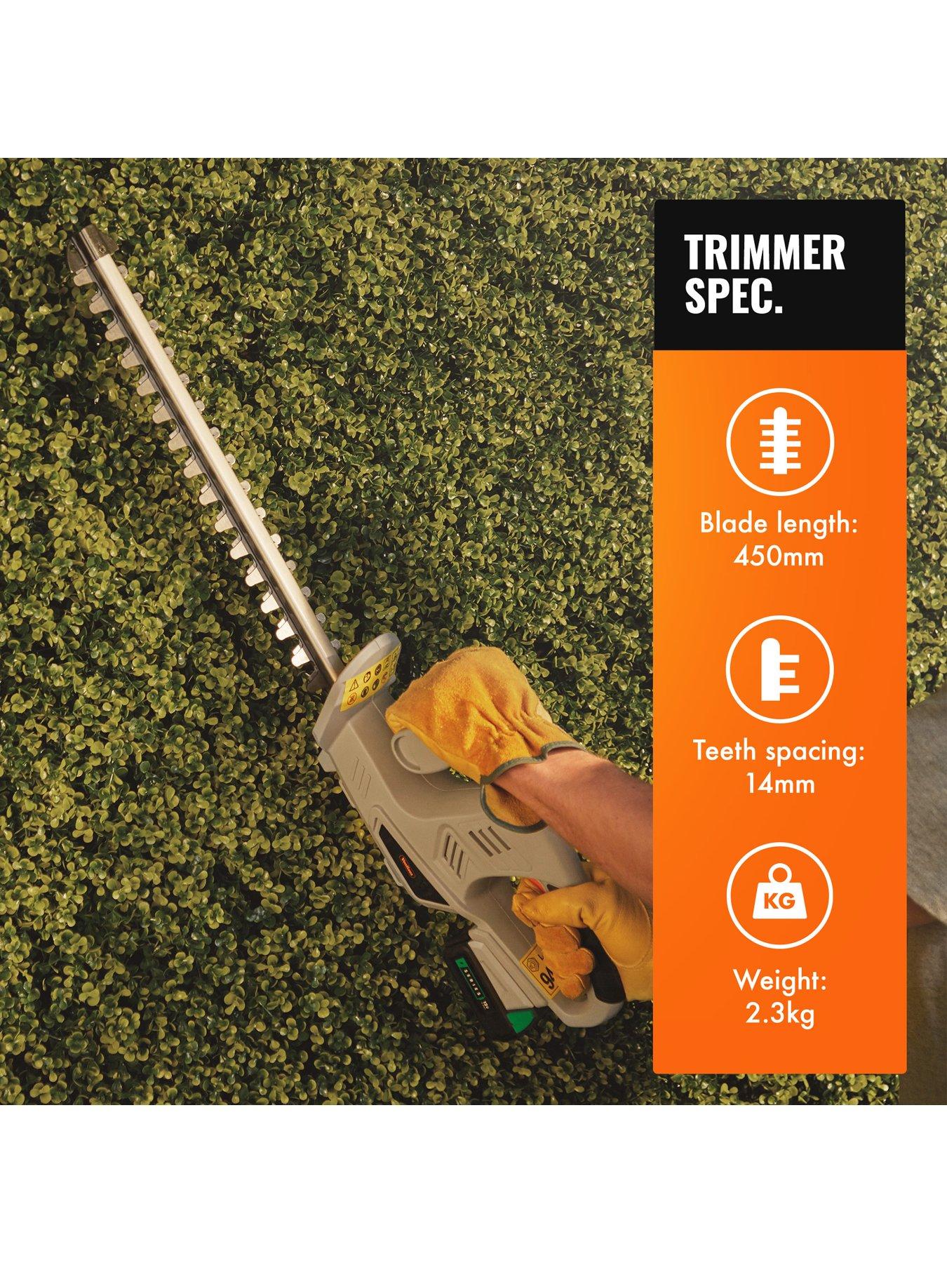 Image 4 of 7 of Vonhaus F-Series Cordless Hedge Trimmer
