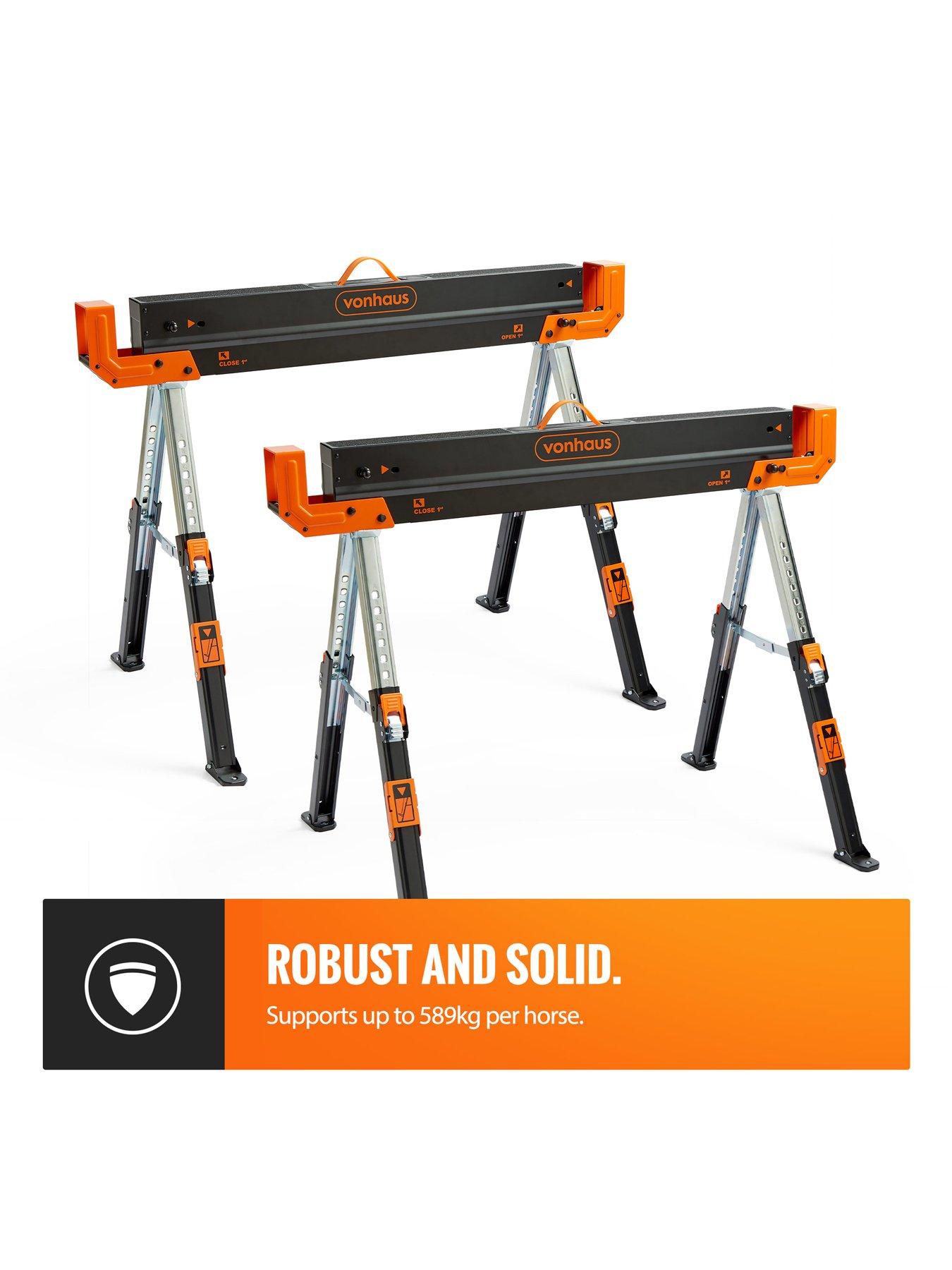 Image 5 of 7 of Vonhaus Heavy Duty Saw Horse -  Twin Pack