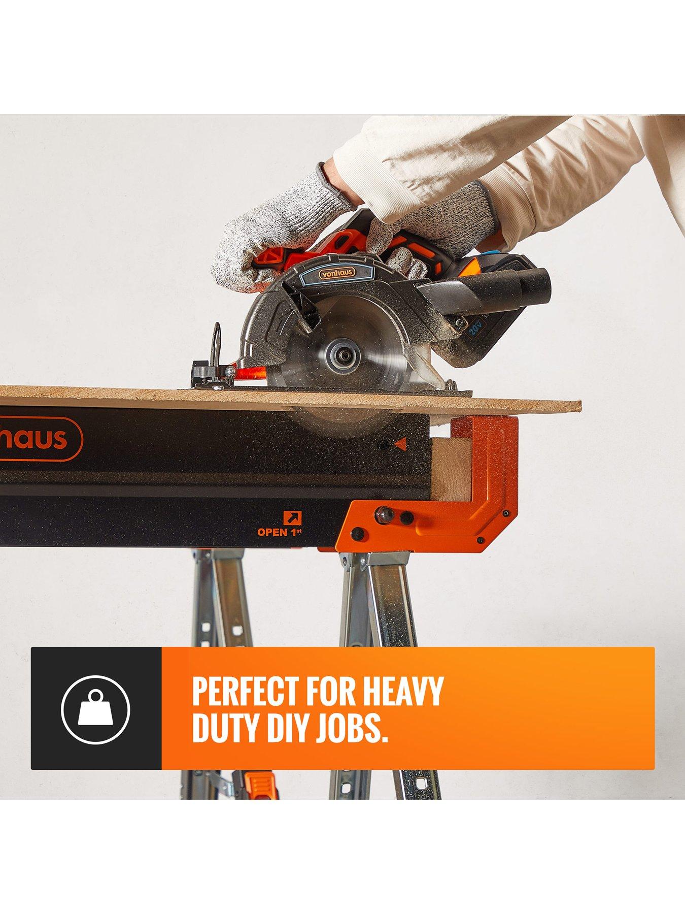Image 7 of 7 of Vonhaus Heavy Duty Saw Horse -  Twin Pack
