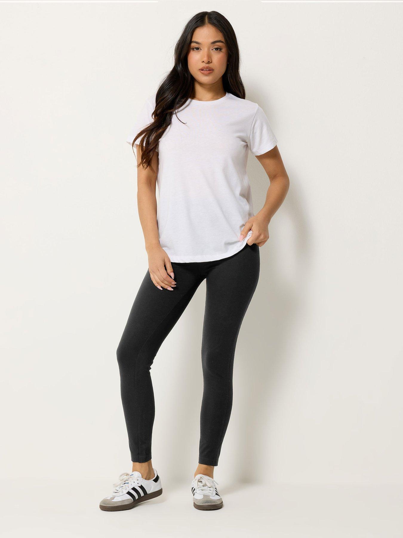 Image 3 of 4 of PixieGirl Petite 2 Pack Leggings - Green