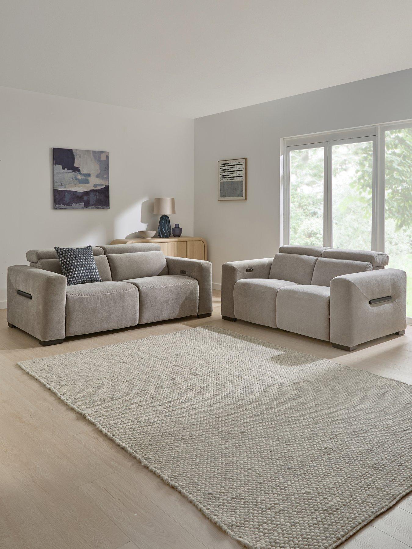 Image 1 of 7 of The Very Collection Boe 3 + 2 Power Recliner - FSC&reg; Certified