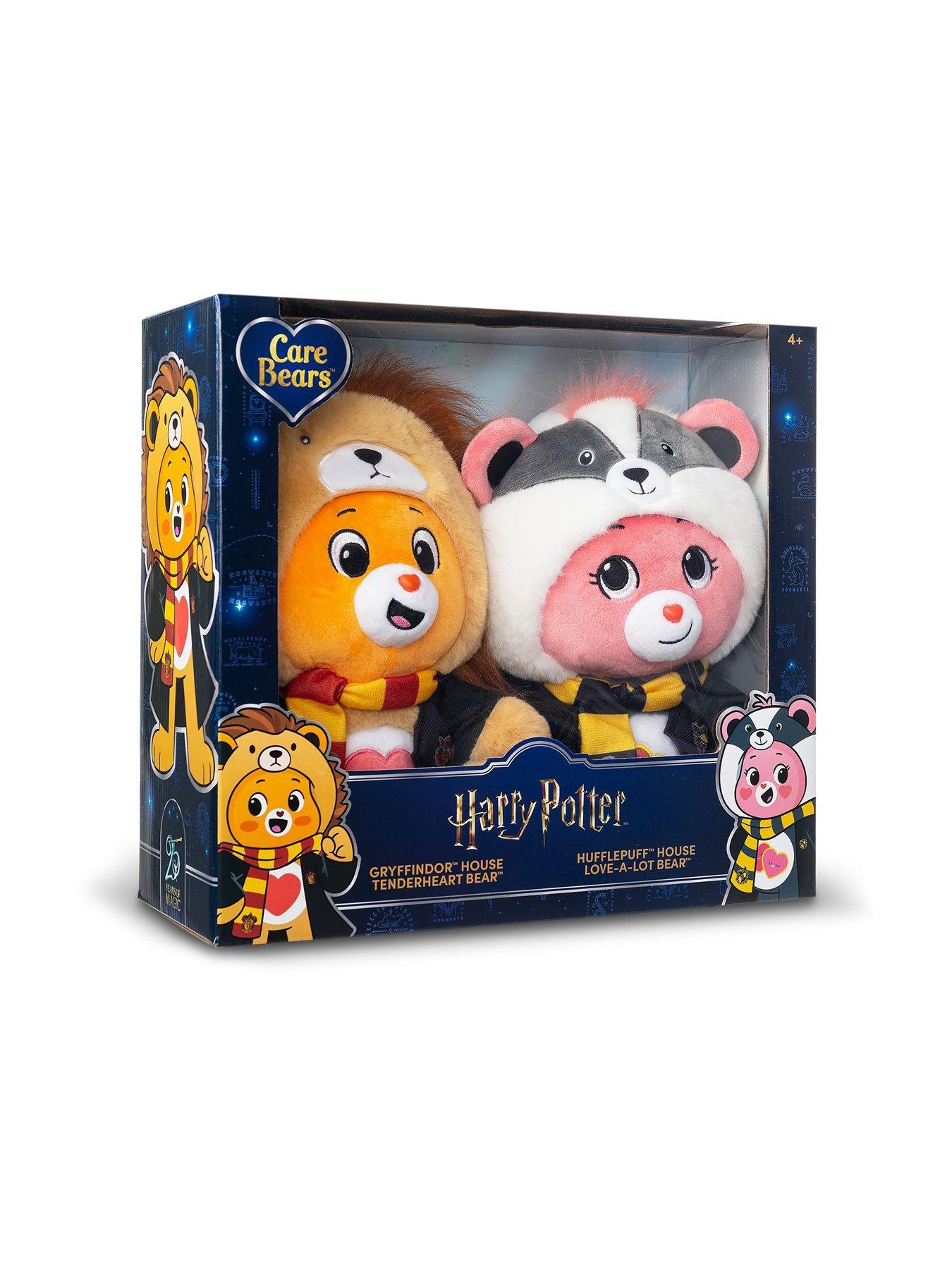 Image 2 of 8 of Care Bears Care Bears 30cm Plush - Care Bears x Harry Potter 2pk Boxed Set (Tenderheart Bear x Gryffindor and Love-A-Lot Bear x Hufflepuff)