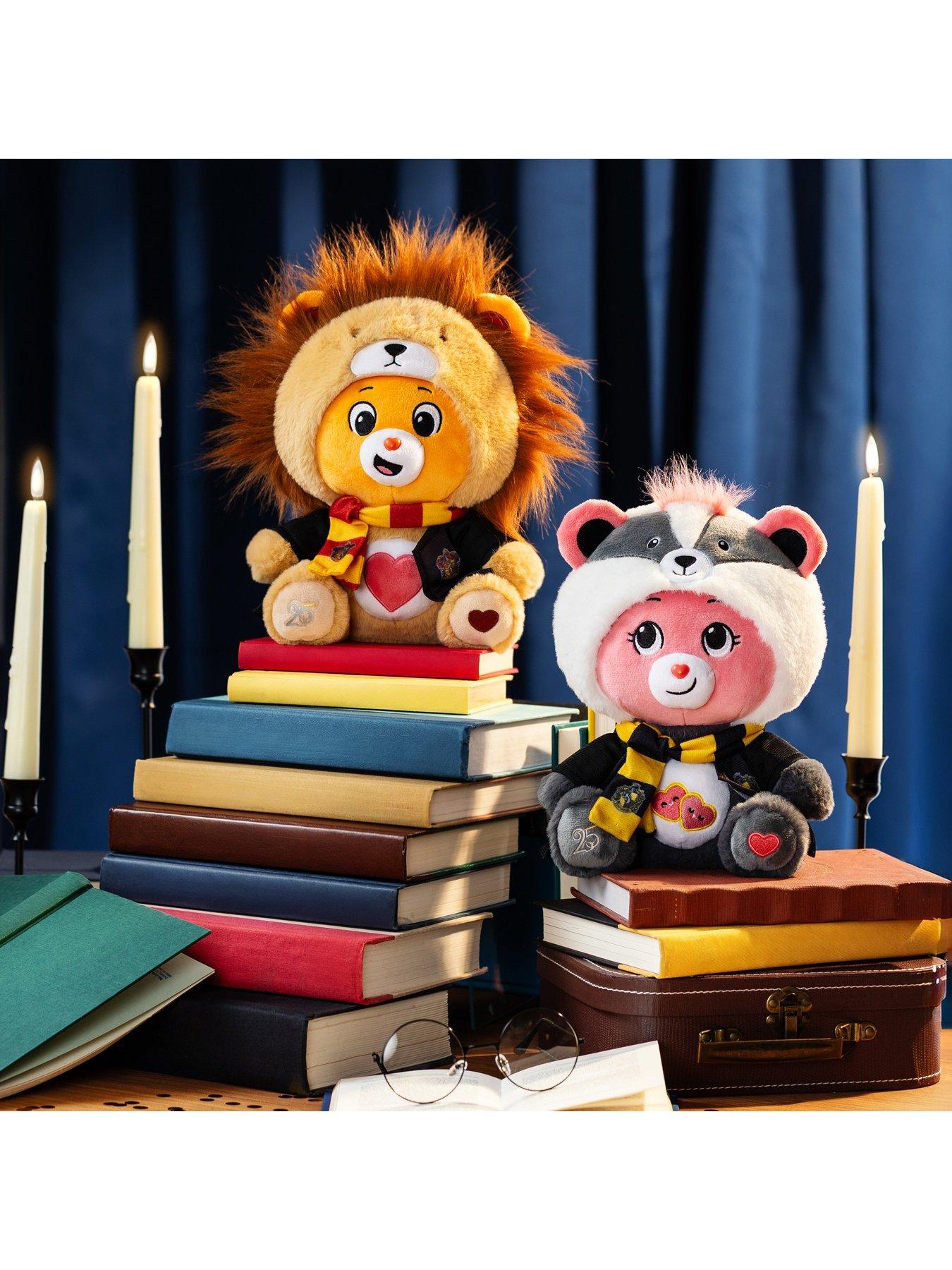 Image 3 of 8 of Care Bears Care Bears 30cm Plush - Care Bears x Harry Potter 2pk Boxed Set (Tenderheart Bear x Gryffindor and Love-A-Lot Bear x Hufflepuff)