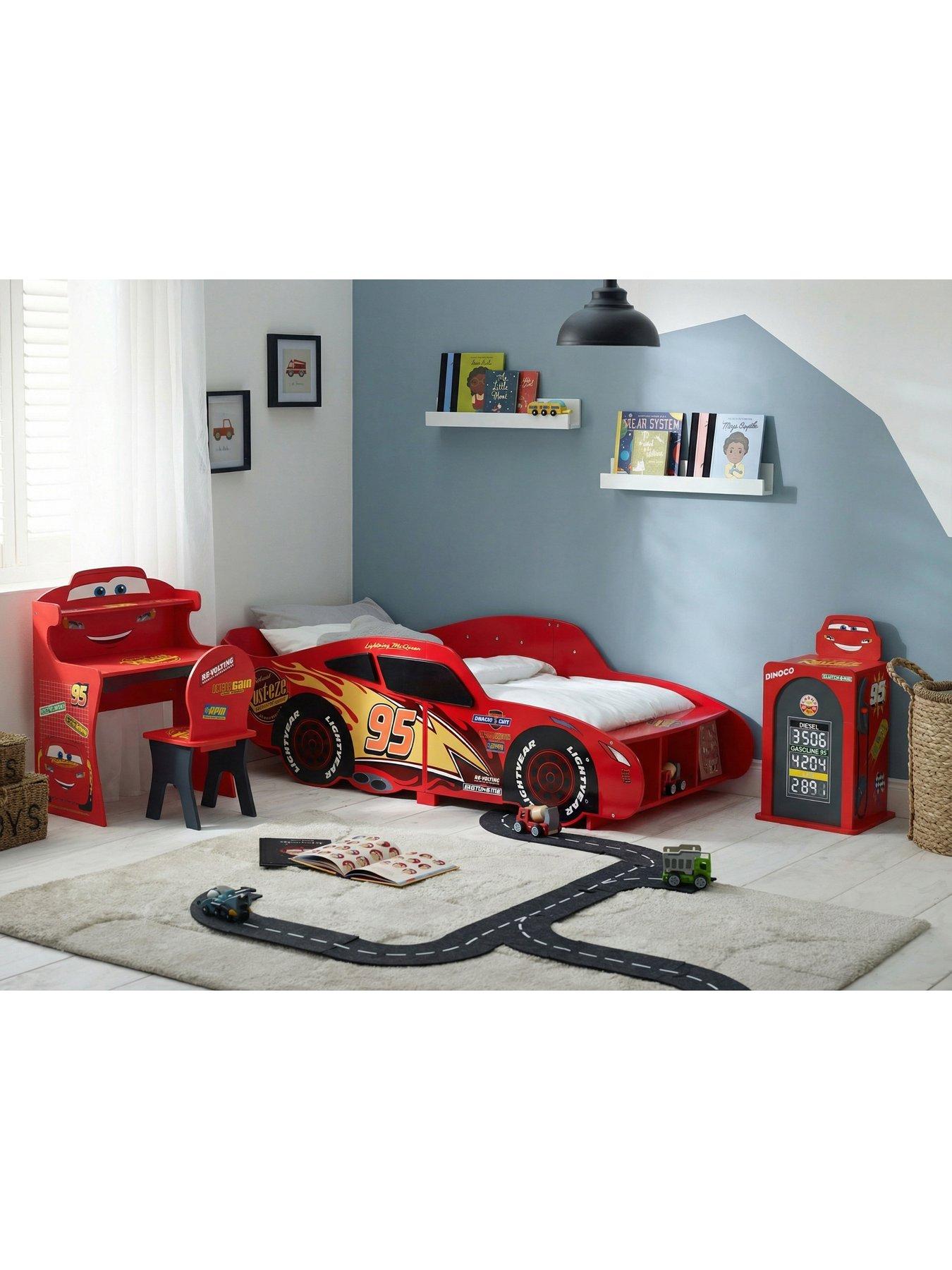 Disney Cars Disney Cars Lightning McQueen Study Desk and Chair Set