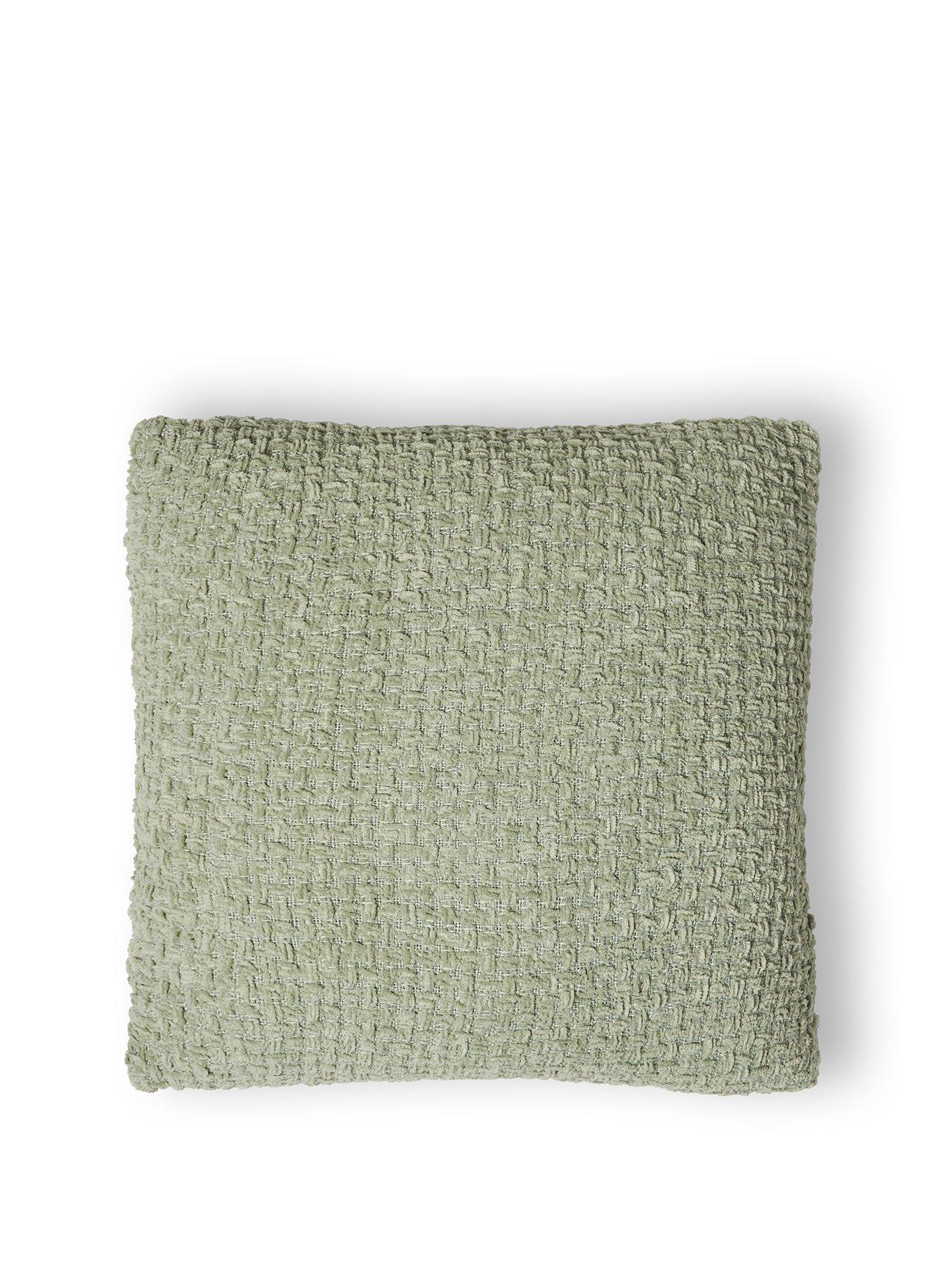 Image 2 of 5 of The Very Collection Cross Weave Chenille Cushion