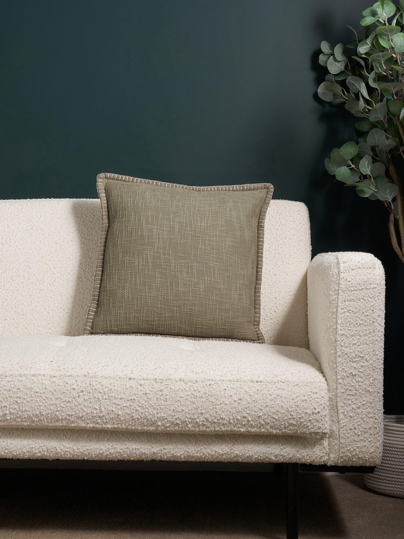 The Very Collection Textured Blanket Stitch Cushion
