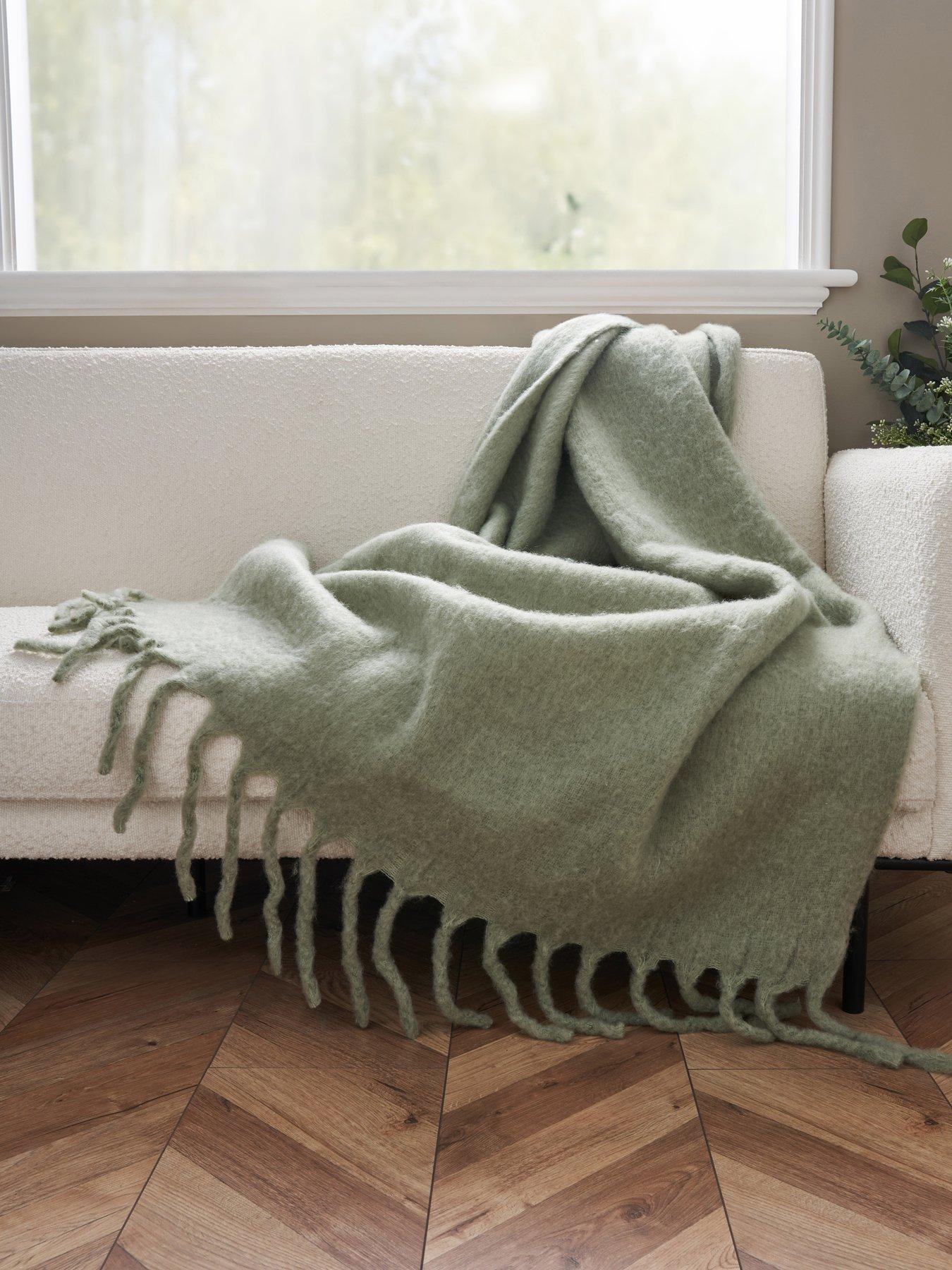 The Very Collection Luxury Faux Mohair Throw 150x125cm