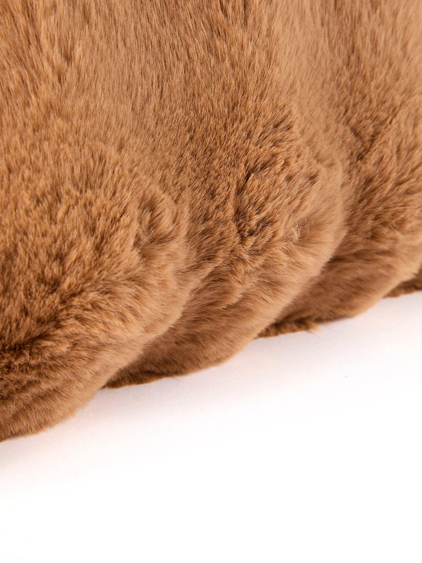 Image 6 of 7 of Michelle Keegan Home Tianna Faux Fur Large Cushion 50x50cm