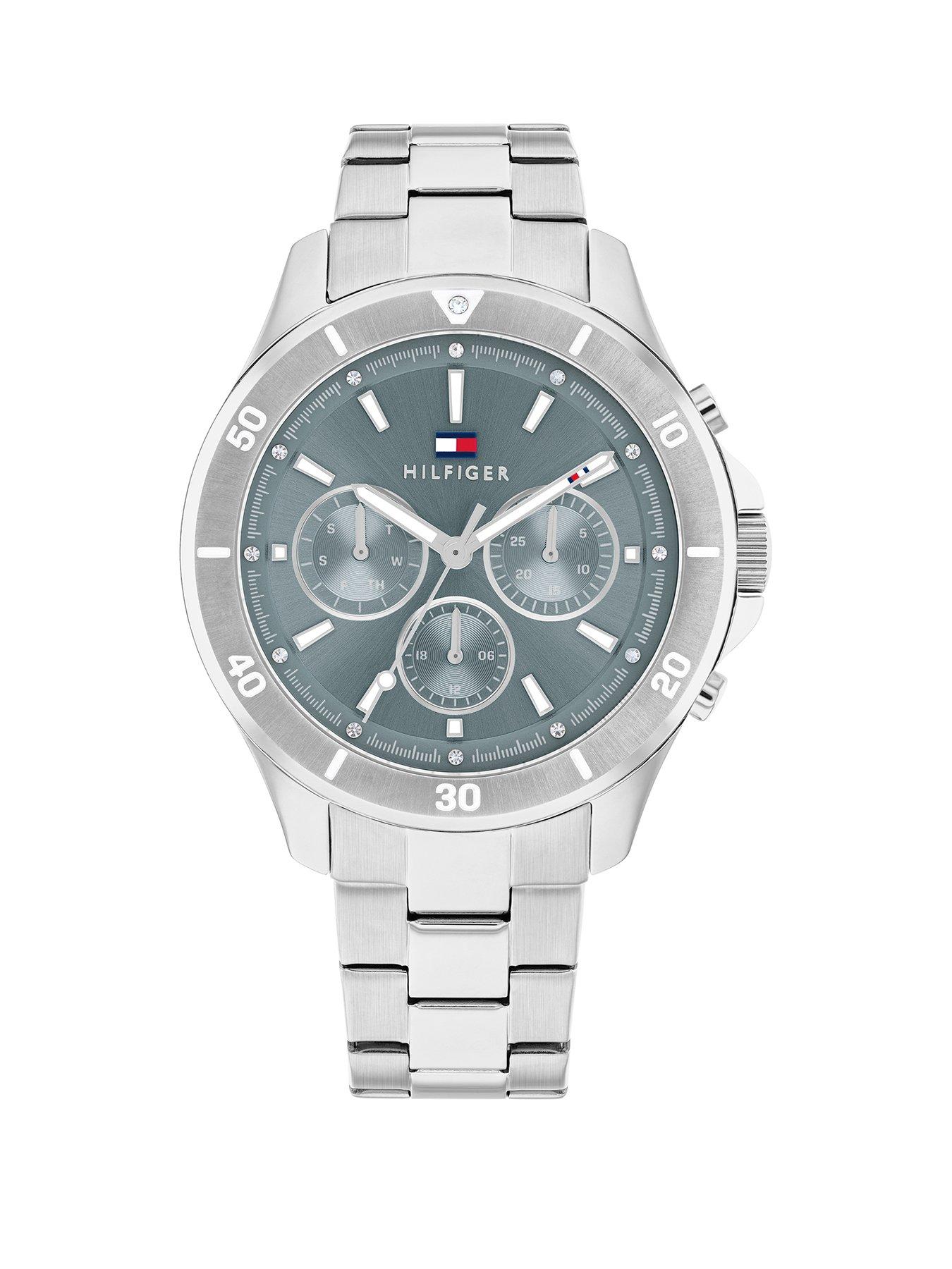 Tommy Hilfiger Tommy Hilfiger Women's Light Blue Dial Stainless Steel Bracelet Watch