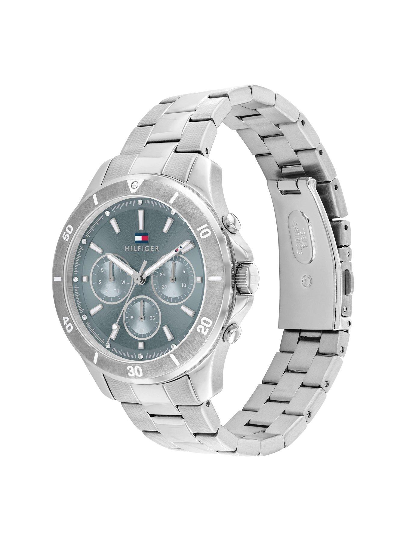 Image 2 of 5 of Tommy Hilfiger Light Blue Dial Stainless Steel Bracelet Watch