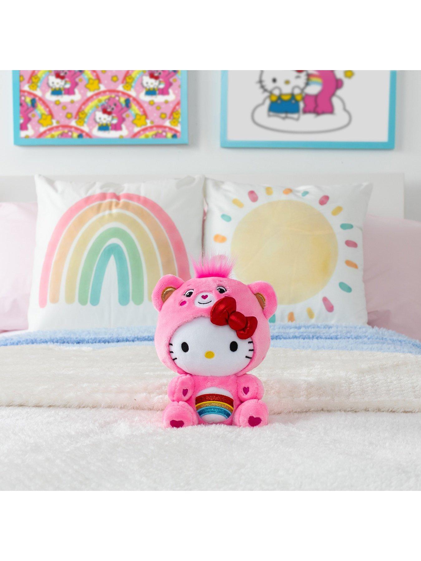 Image 2 of 8 of Care Bears Care Bears 22cm Plush - Hello Kitty as Cheer Bear (polybag)