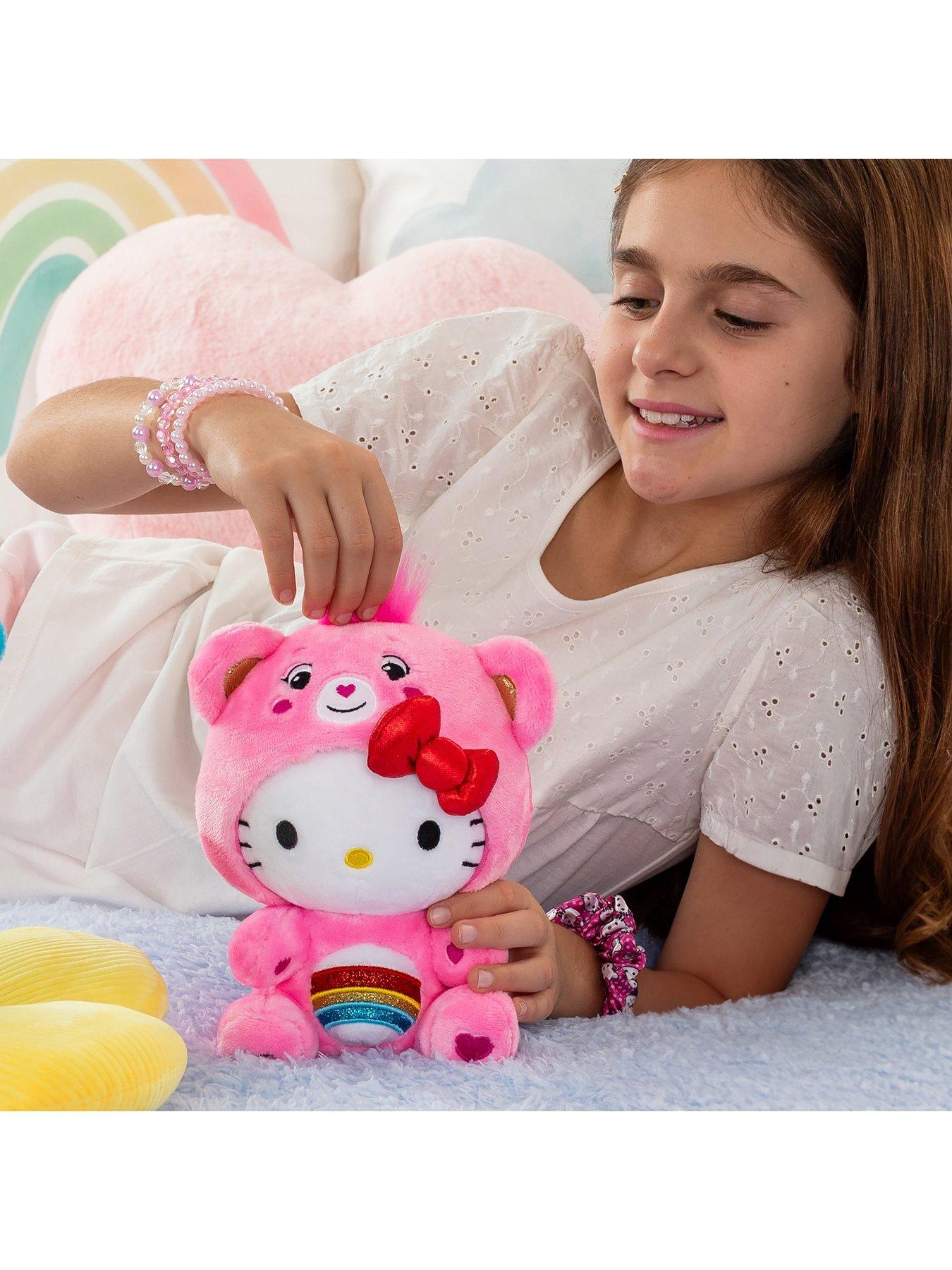 Image 4 of 8 of Care Bears Care Bears 22cm Plush - Hello Kitty as Cheer Bear (polybag)