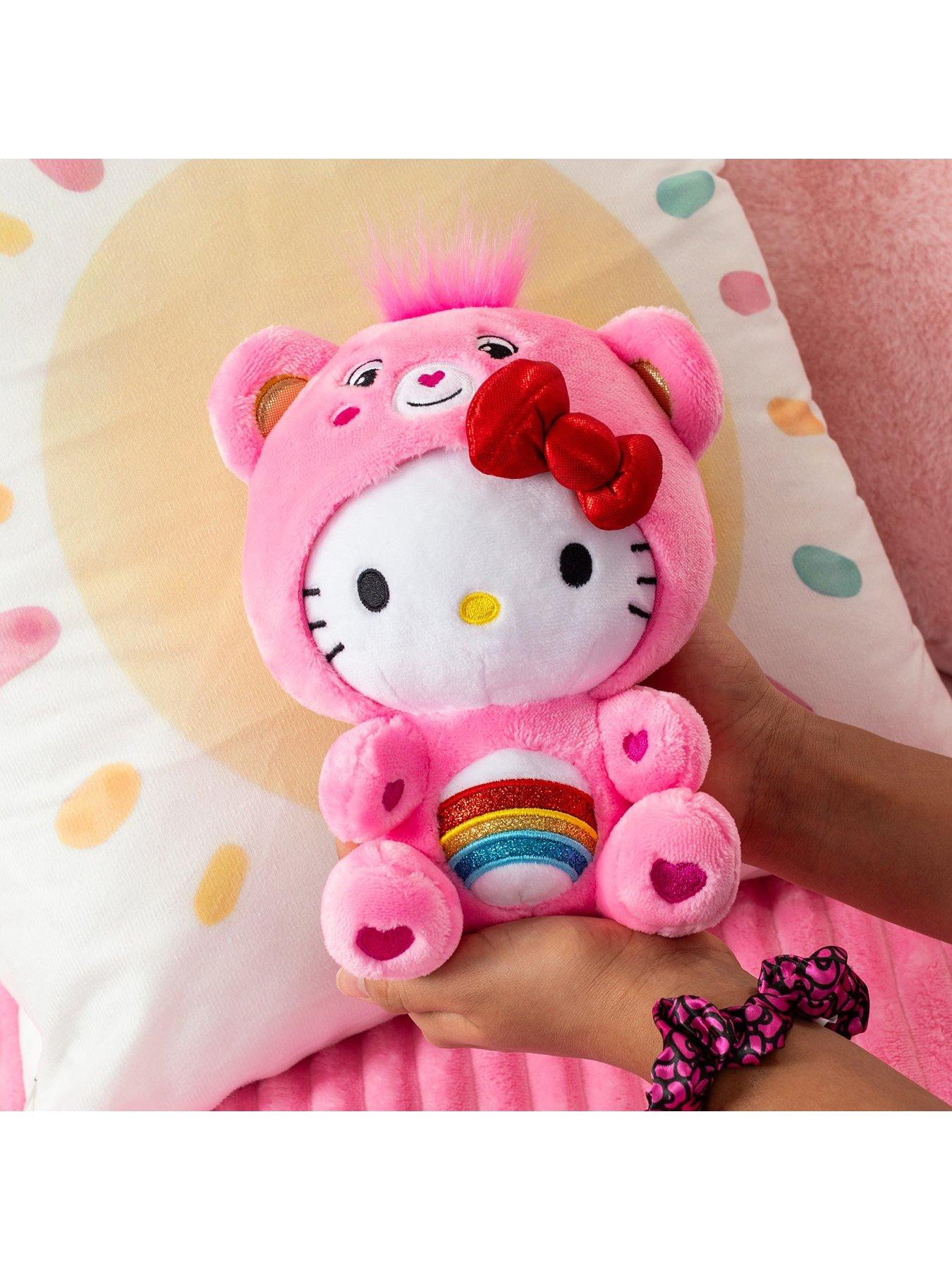 Image 5 of 8 of Care Bears Care Bears 22cm Plush - Hello Kitty as Cheer Bear (polybag)