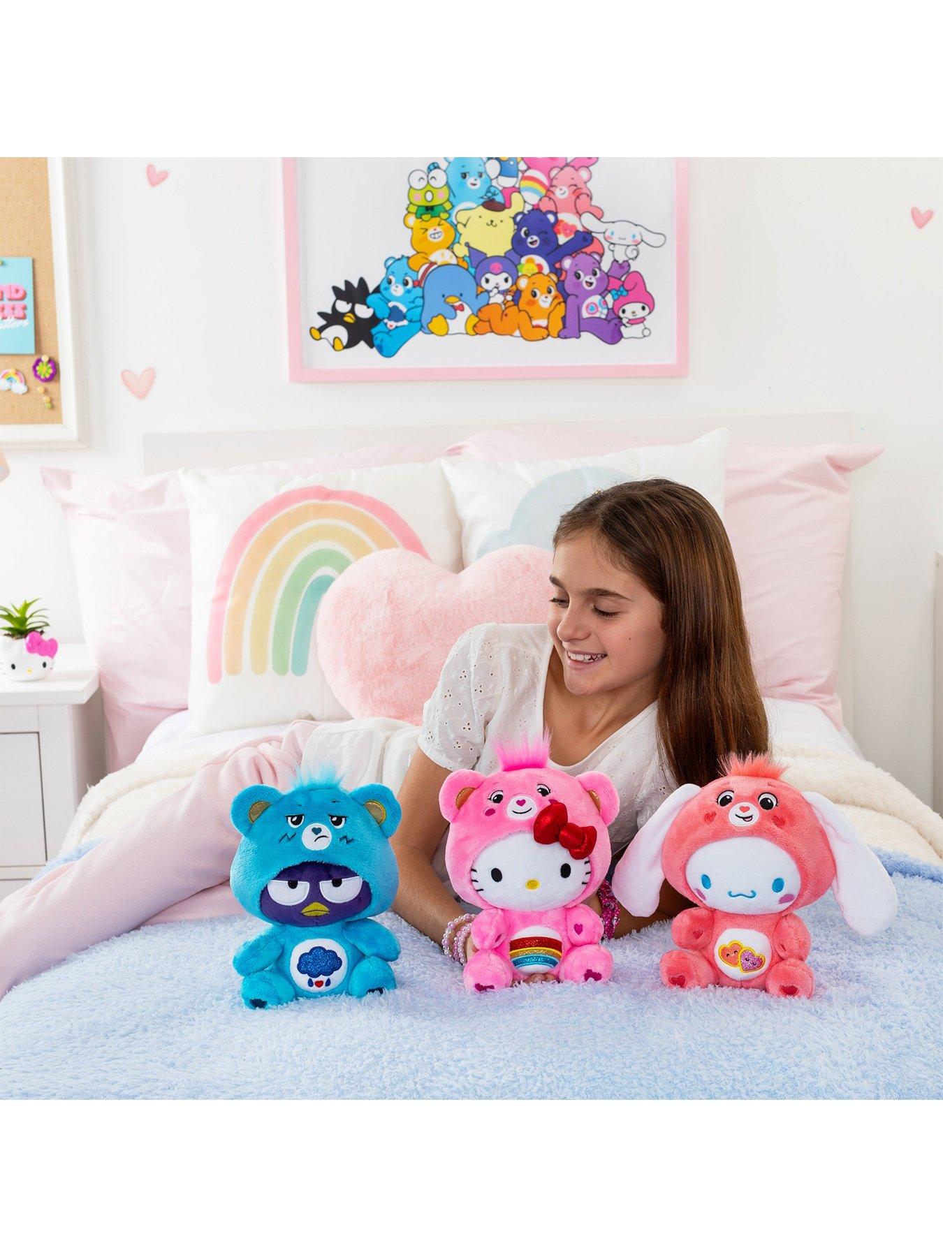 Image 6 of 8 of Care Bears Care Bears 22cm Plush - Hello Kitty as Cheer Bear (polybag)