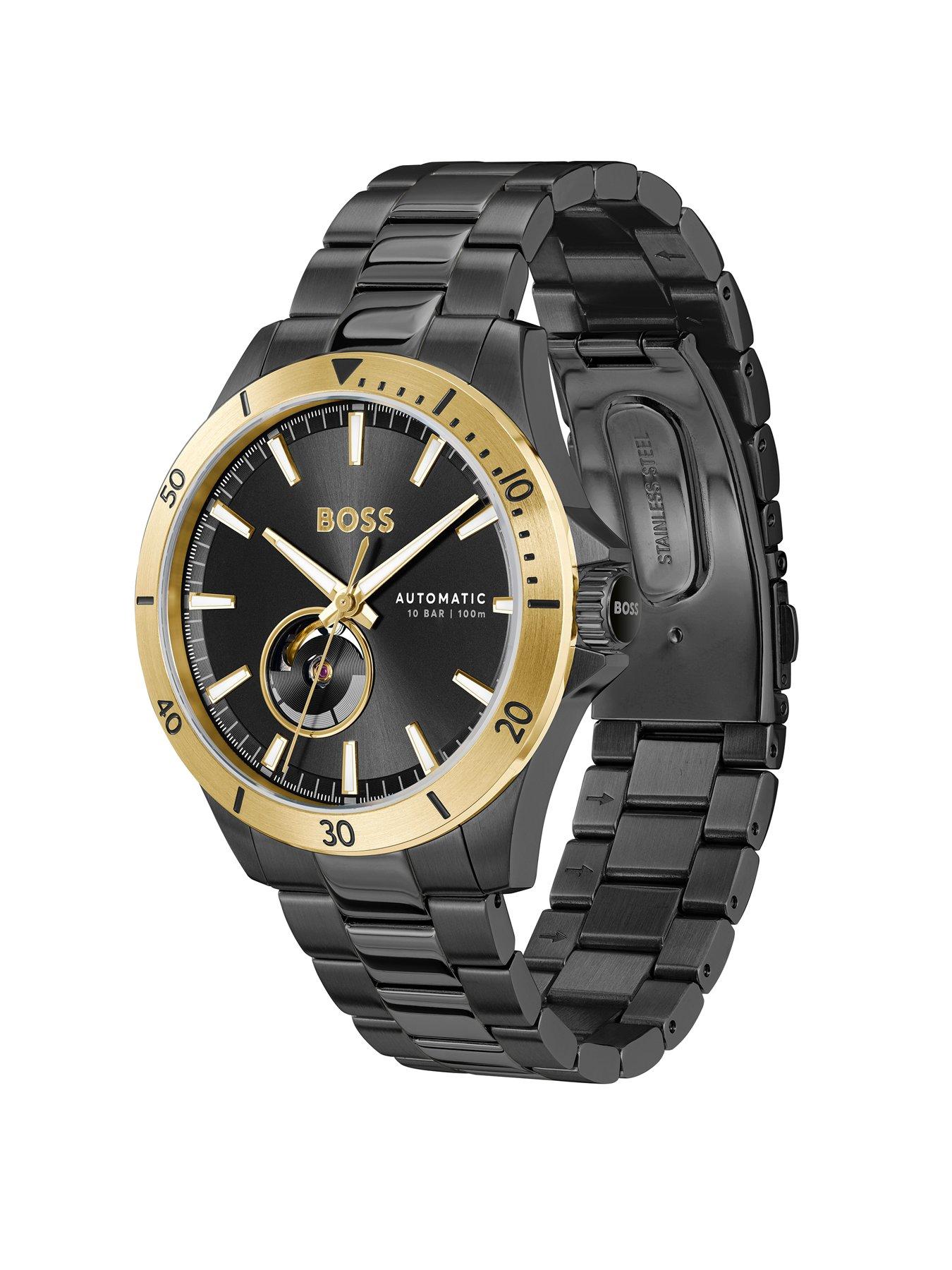 Image 2 of 7 of BOSS Automatic Stainless Steel Troper Bracelet Watch