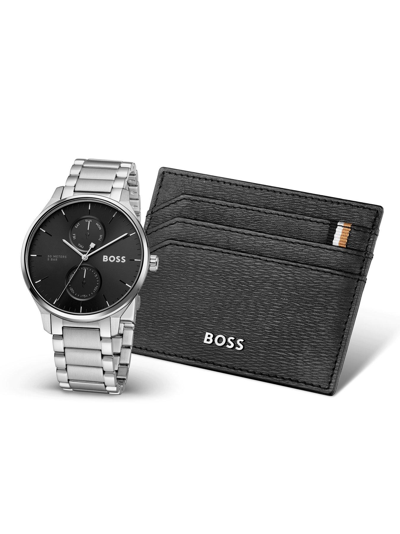 Image 2 of 3 of BOSS Watch and Card Holder Tyler Gift Set
