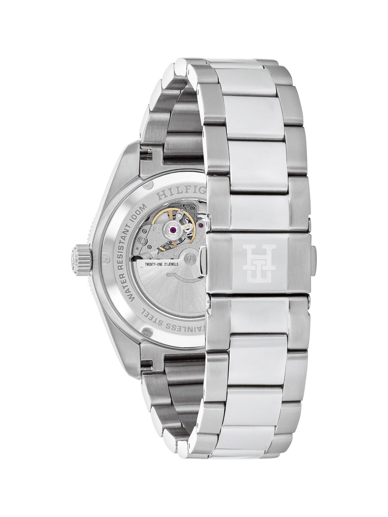 Image 2 of 5 of Tommy Hilfiger automatic stainless steel men's watch