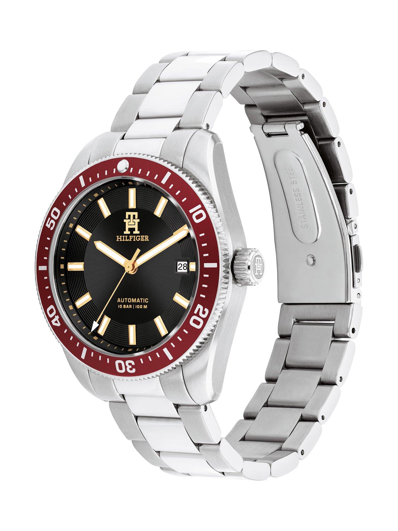 Image 3 of 5 of Tommy Hilfiger automatic stainless steel men's watch