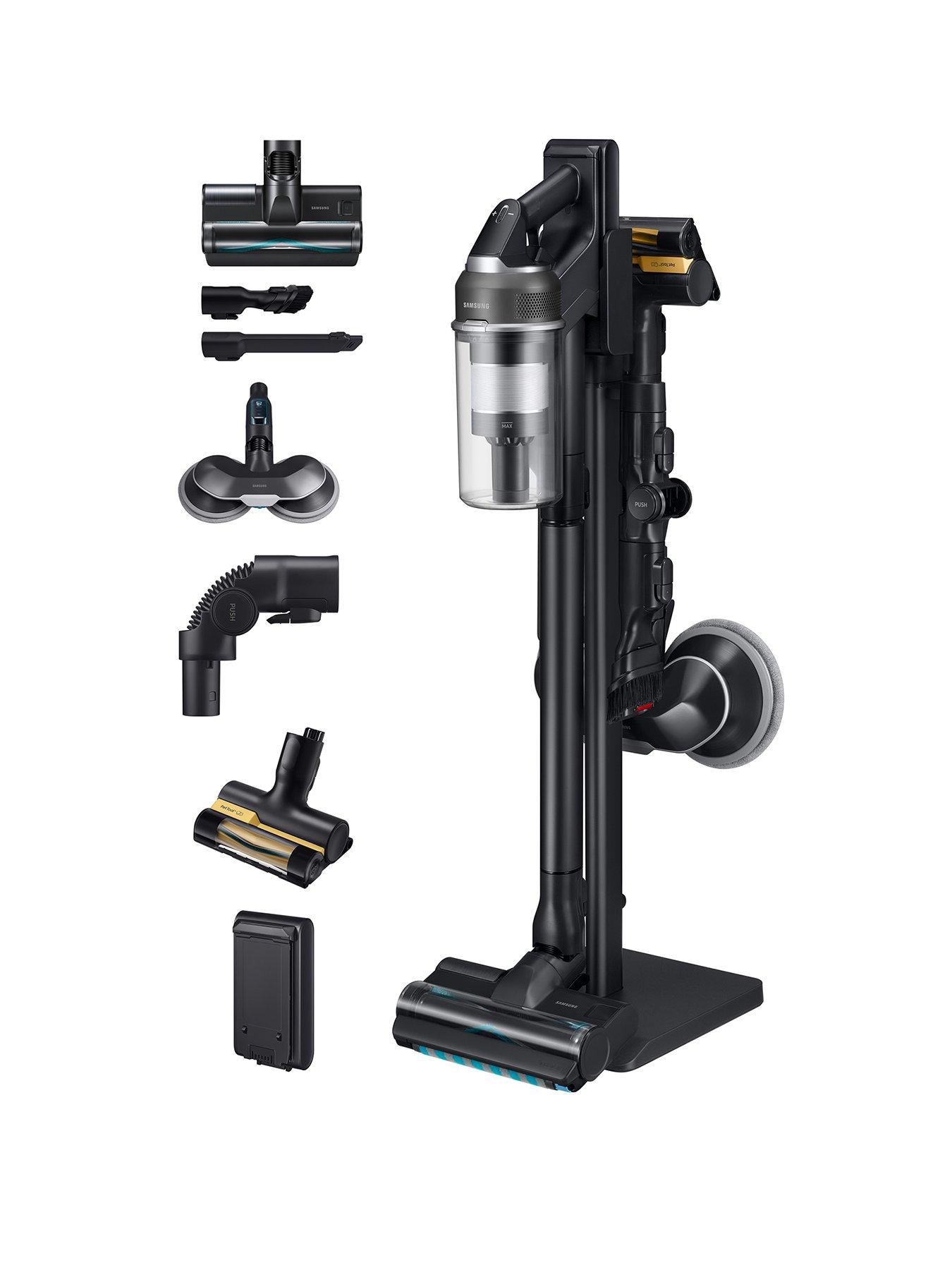 Samsung Jet 95S Pro Max 280W Suction Power Cordless Vacuum Cleaner with Spray Spinning Sweeper - Soapstone Charcoal