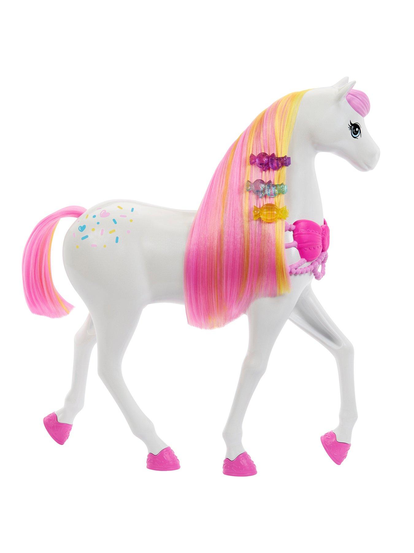 Image 3 of 7 of Barbie <p>The Nutcracker Land of Sweets Horse and Sled Playset with Scented Hair and Accessories</p>