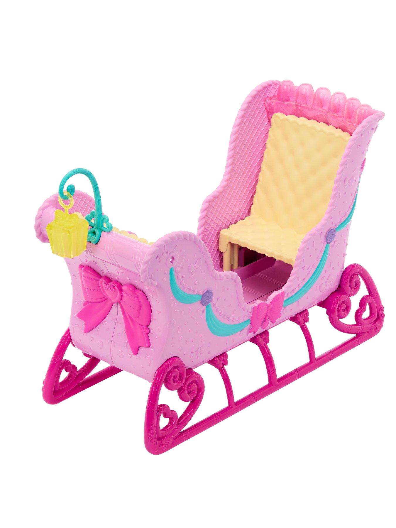 Image 4 of 7 of Barbie <p>The Nutcracker Land of Sweets Horse and Sled Playset with Scented Hair and Accessories</p>