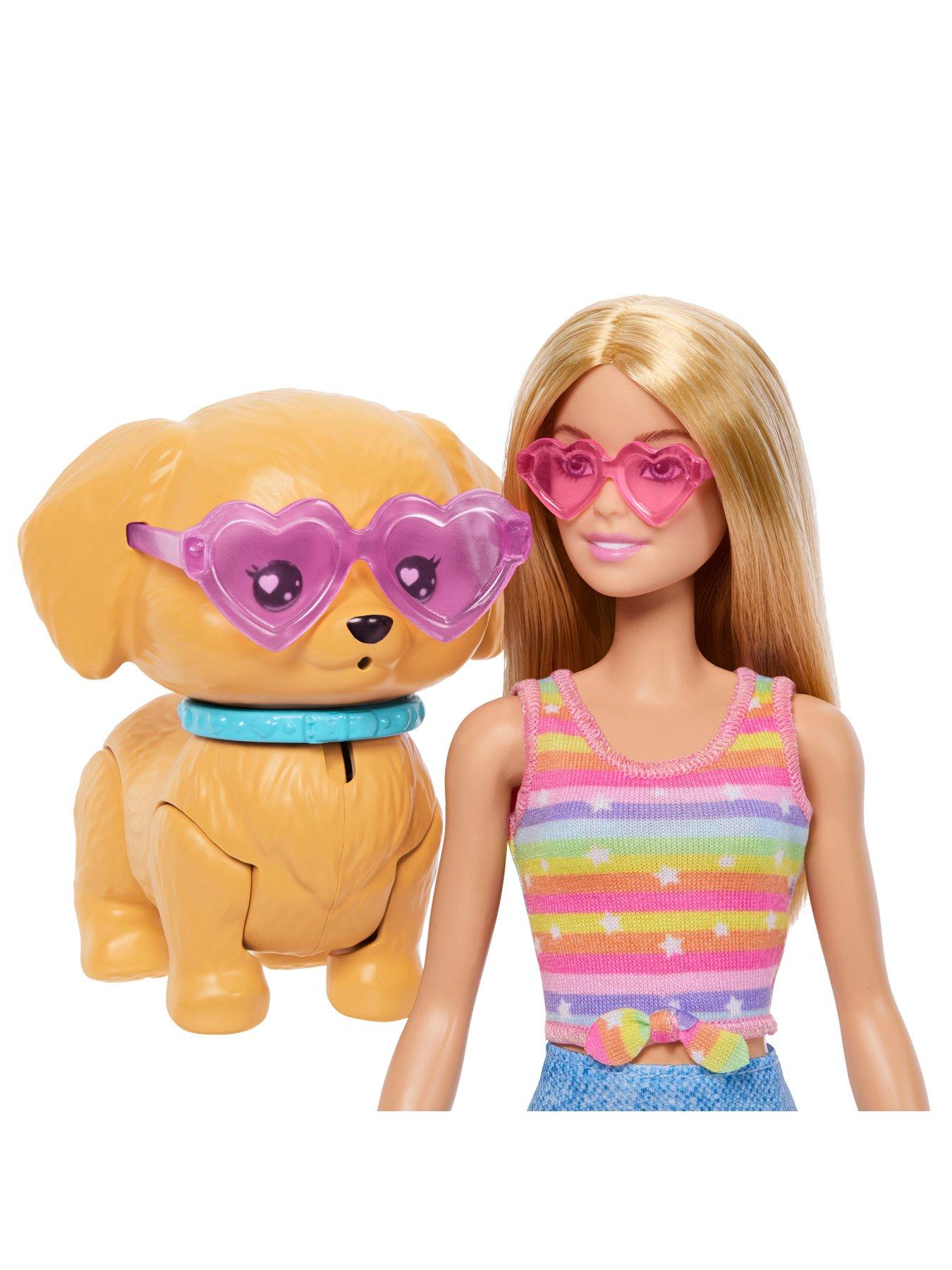 Image 3 of 8 of Barbie <p>Skate and Run Pup Doll with Skating Puppy, Roller Skates and Pet Accessories</p>