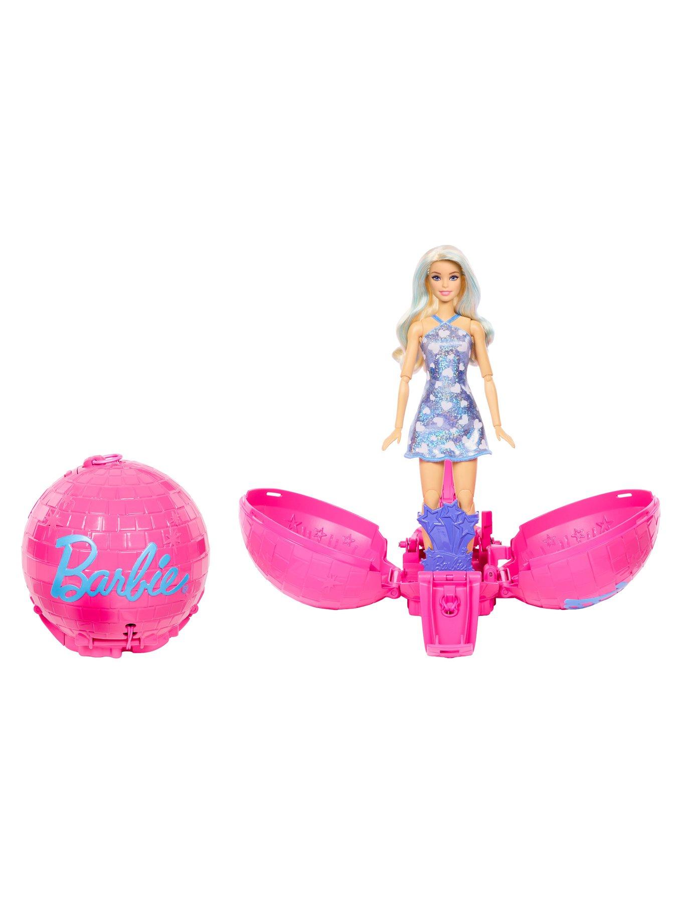 Image 6 of 8 of Barbie <p>Team Barbie&trade; Roll &amp; Reveal Pop Star Doll with 8 Music-Themed Surprises</p>