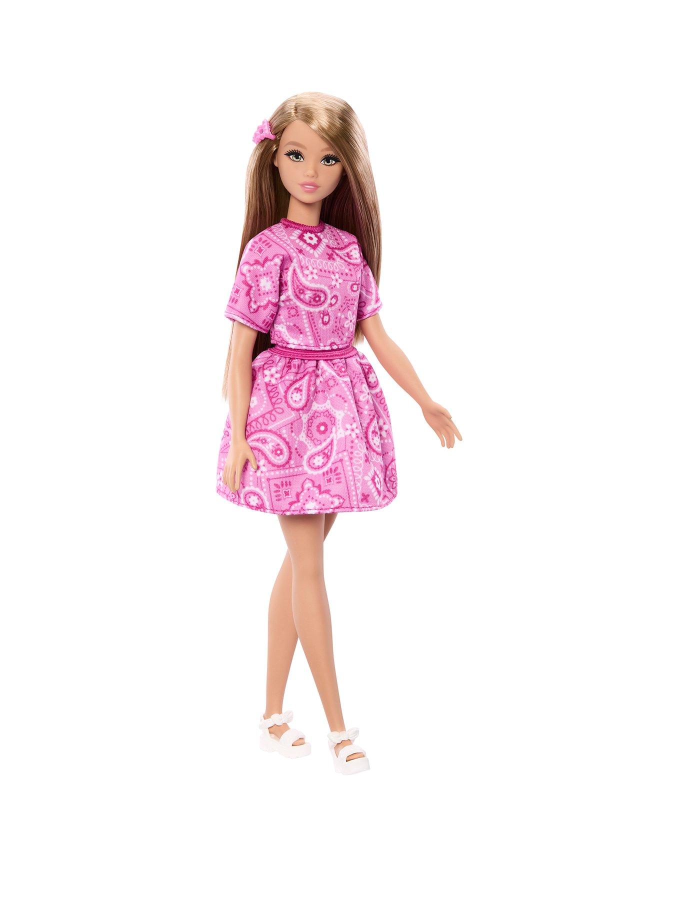 Barbie Barbie Fashionistas Style Doll #249 in Pink Paisley Outfit
