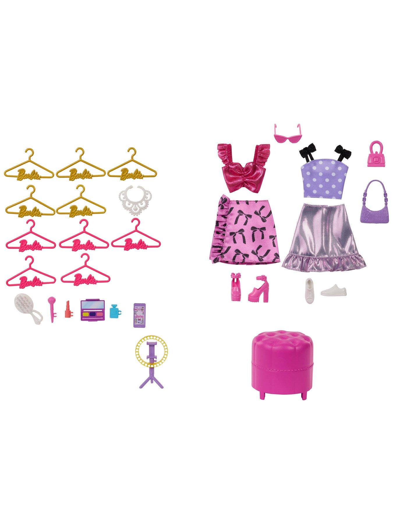 Image 2 of 6 of Barbie <p>Deluxe Style Closet Playset with Spin &amp; Style Dressing Room, Vanity Area, 4 Fashions and 20+ Pieces</p>