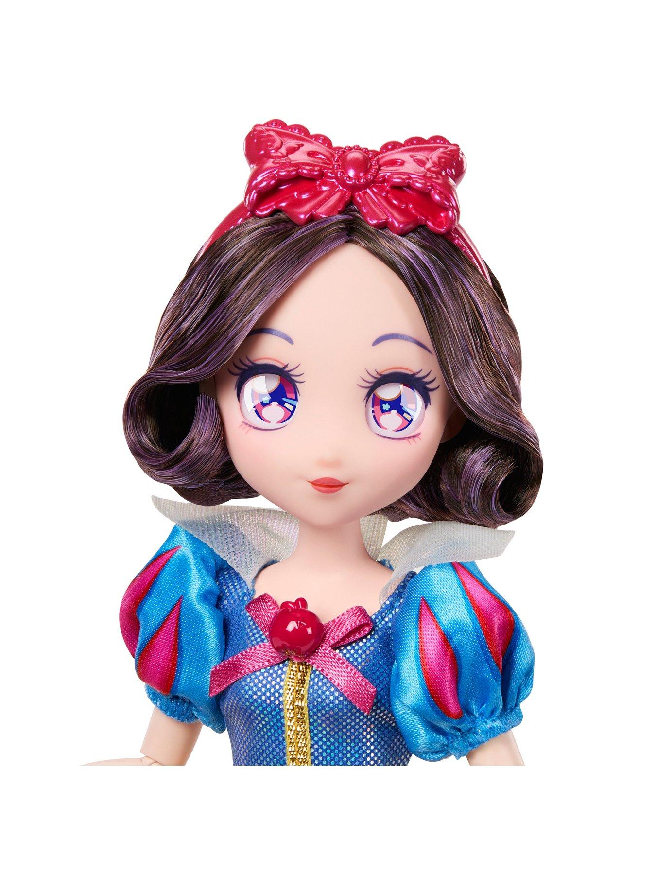 Image 3 of 6 of Disney Princess <p>Collector Snow White Manga Doll with Bluebird Charm, Fashion Accessories and 11 Points of Articulation</p>
