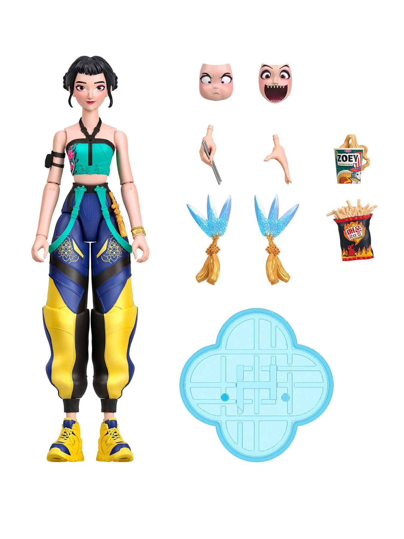 K-Pop Demon Hunters Huntr/X Zoey How It's Done 5.6-Inch Action Figure With Accessories in One Colour