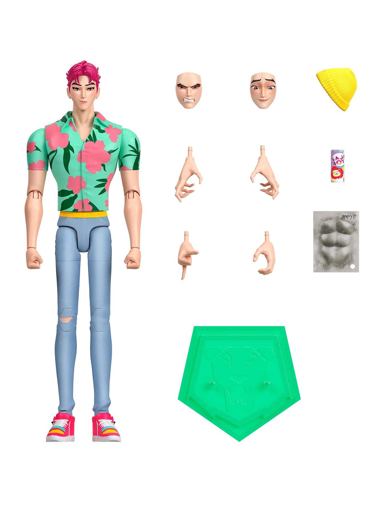 K-Pop Demon Hunters Saja Boys Abby Soda Pop 6.8-Inch Action Figure with Accessories