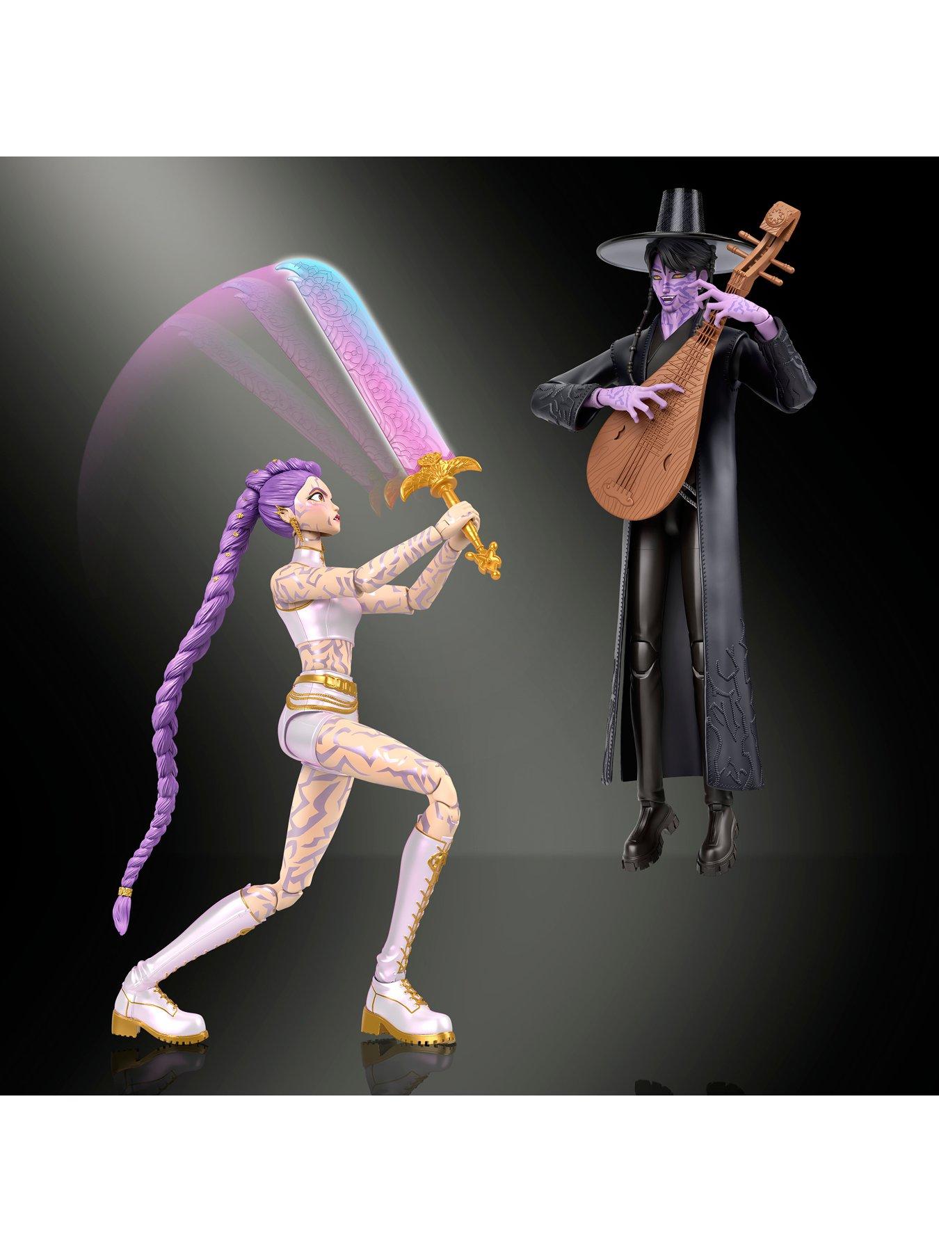 Image 2 of 7 of K-Pop Demon Hunters Swappable Parts Finale Battle Action Figure Set - Rumi &amp; Demon Jinu