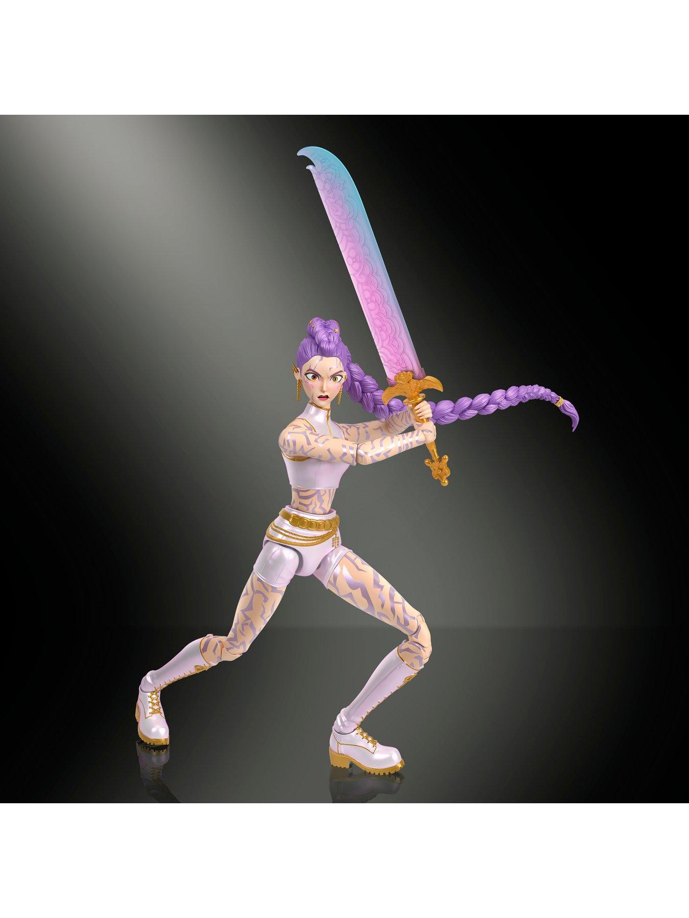 Image 5 of 7 of K-Pop Demon Hunters Swappable Parts Finale Battle Action Figure Set - Rumi &amp; Demon Jinu
