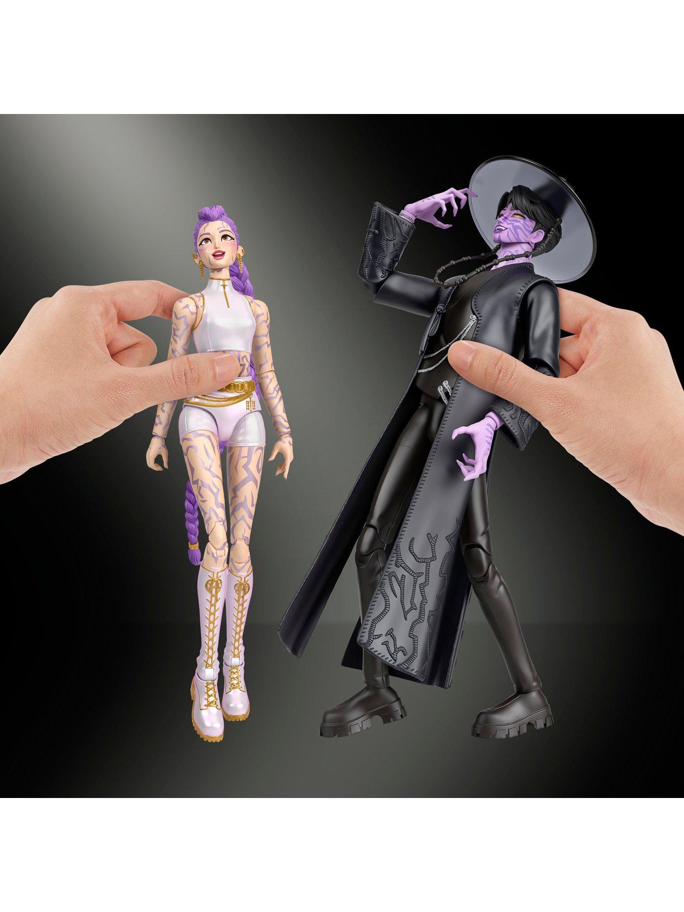 Image 6 of 7 of K-Pop Demon Hunters Swappable Parts Finale Battle Action Figure Set - Rumi &amp; Demon Jinu