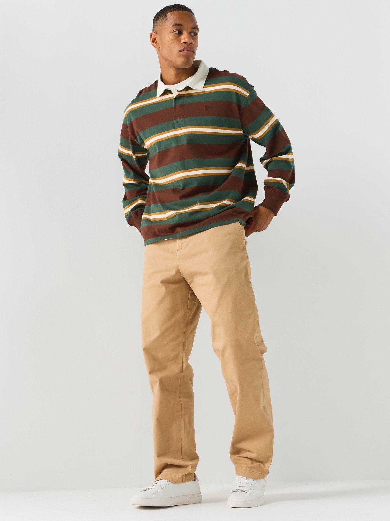 Image 3 of 5 of Timberland Peached Heavy Twill Chino Trouser - Beige