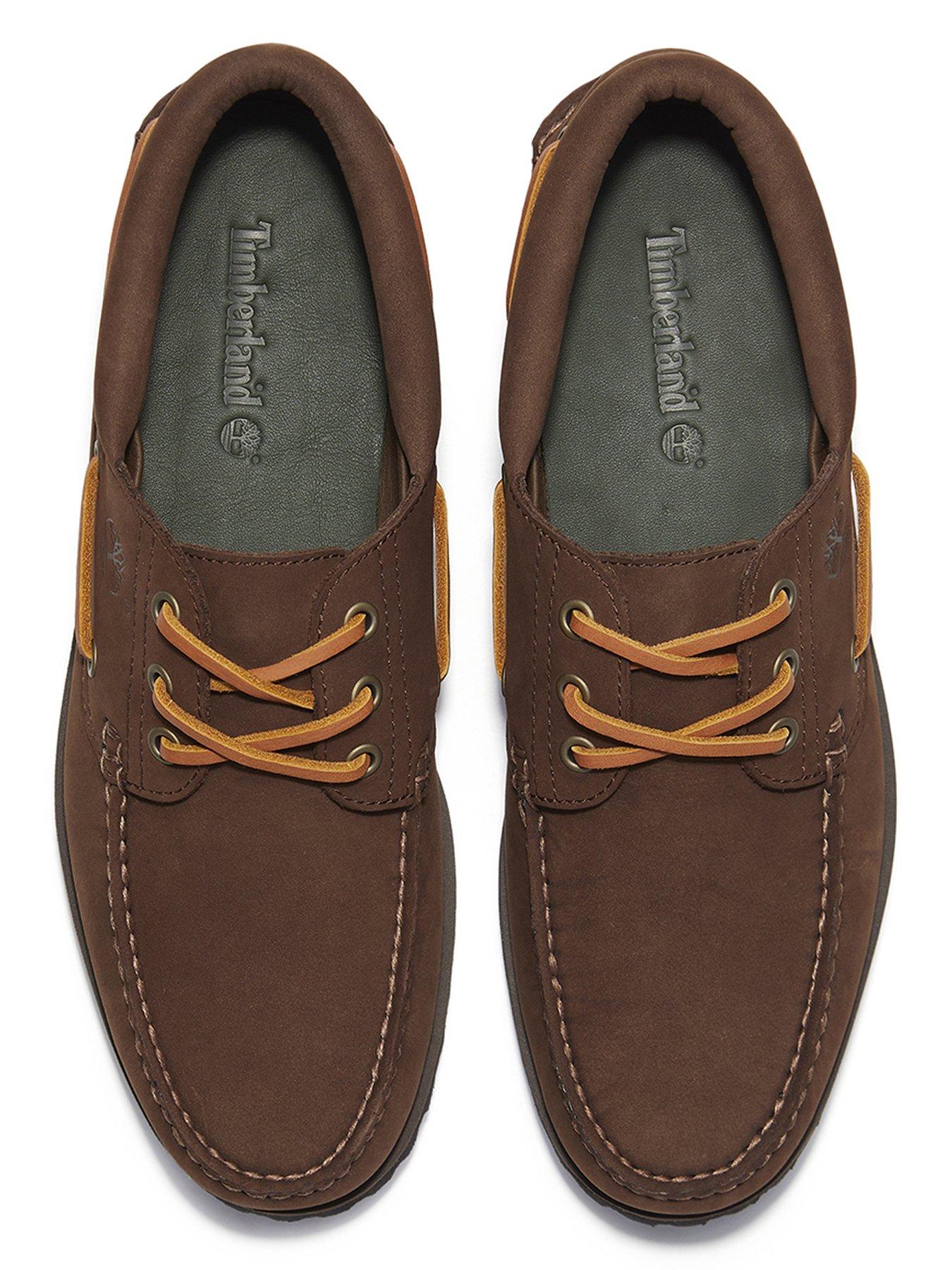 Image 4 of 6 of Timberland Authentic Boat Shoe - Dark Brown