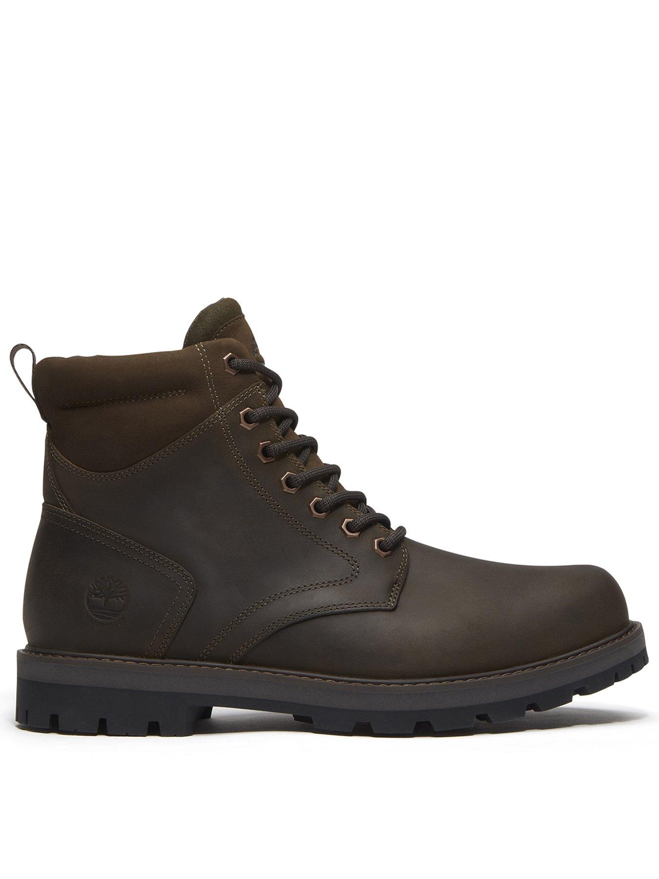 Timberland Britton Road Mid Lace Up Waterproof Boot - Brown
