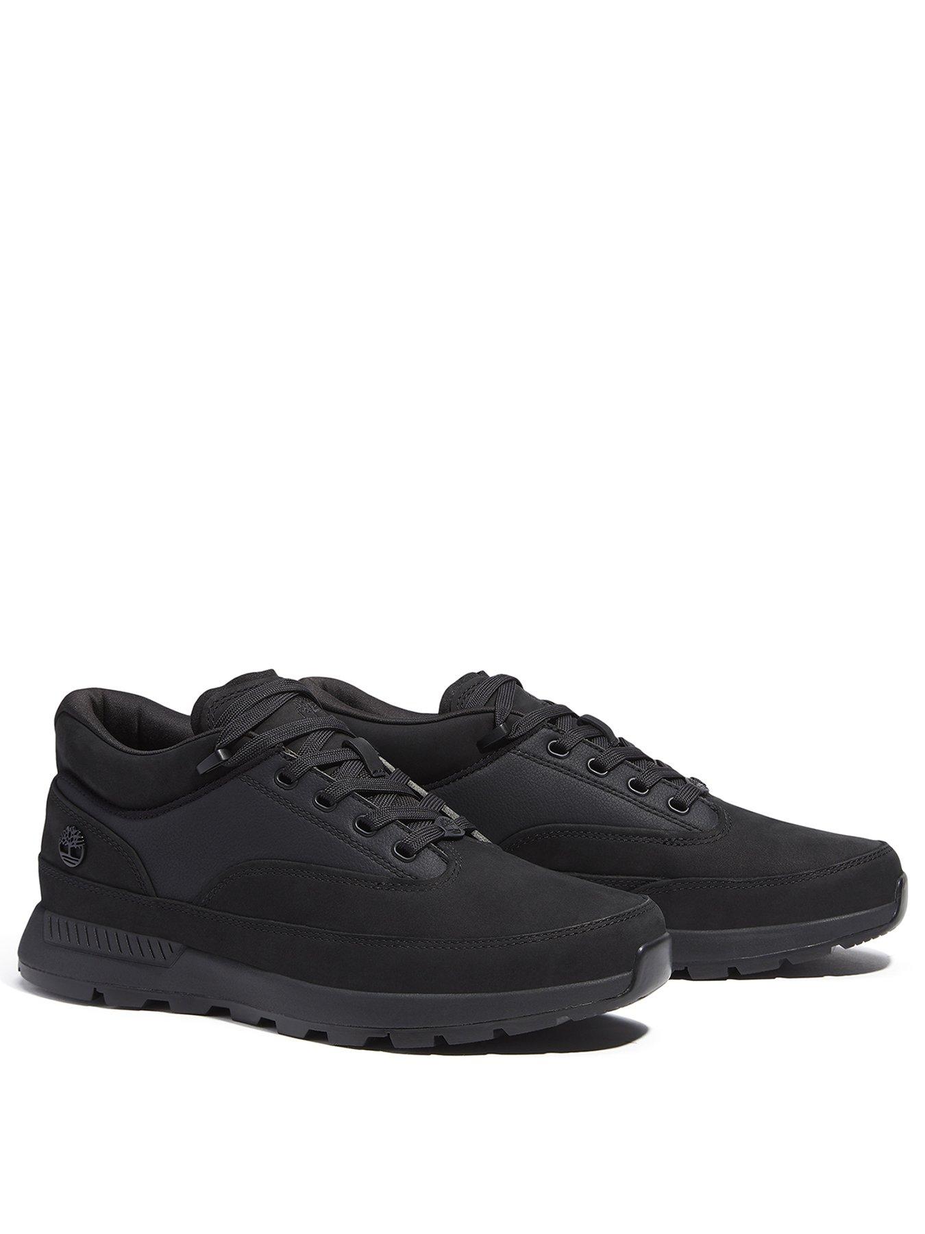 Image 2 of 7 of Timberland Mens Euro Grid Lace-Up Trainers - Black