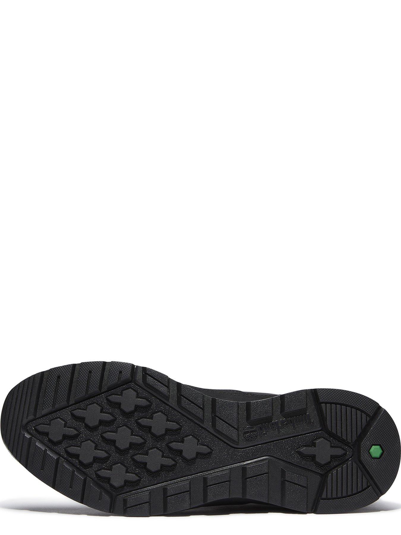 Image 5 of 7 of Timberland Mens Euro Grid Lace-Up Trainers - Black
