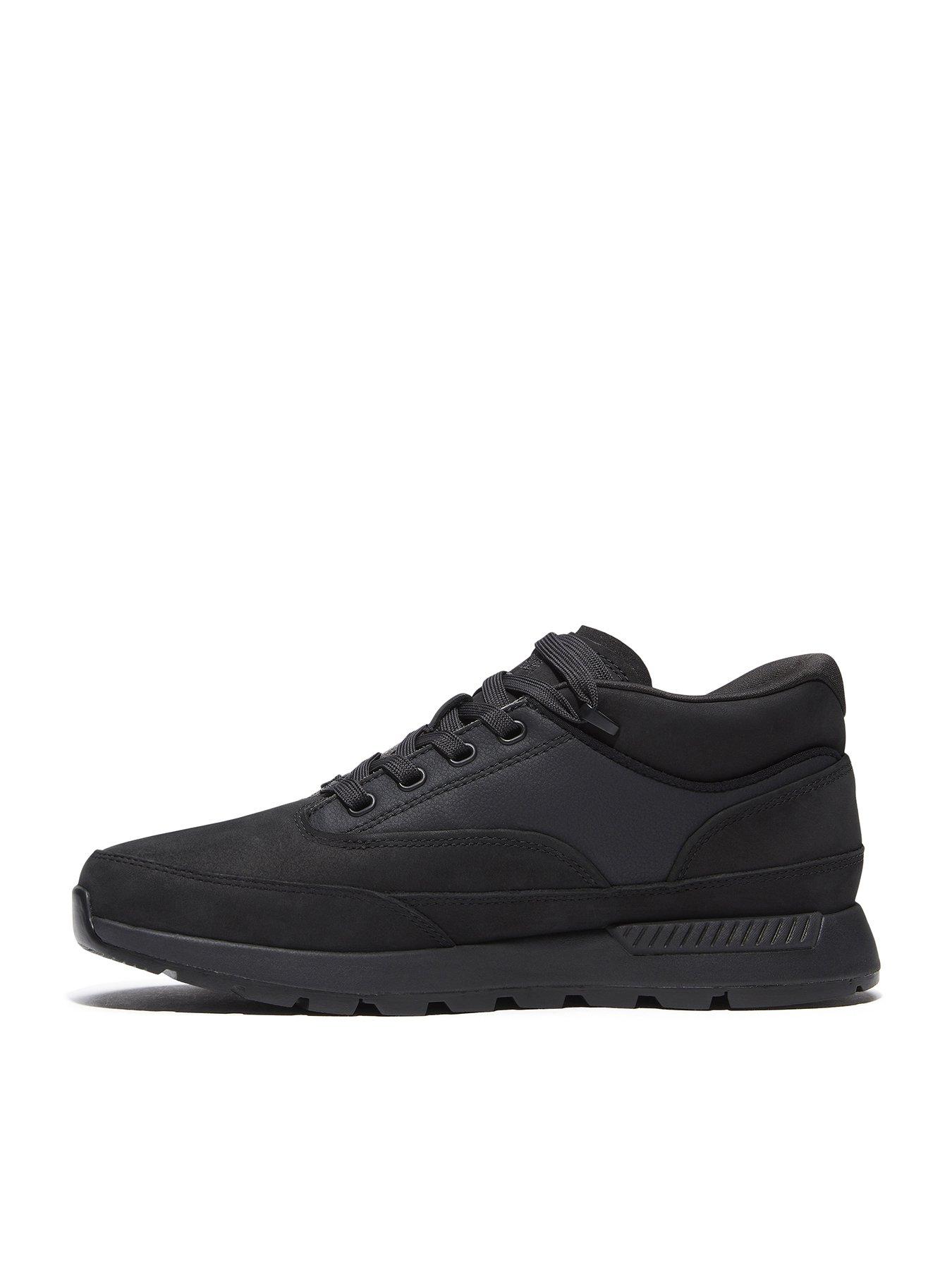 Image 6 of 7 of Timberland Mens Euro Grid Lace-Up Trainers - Black