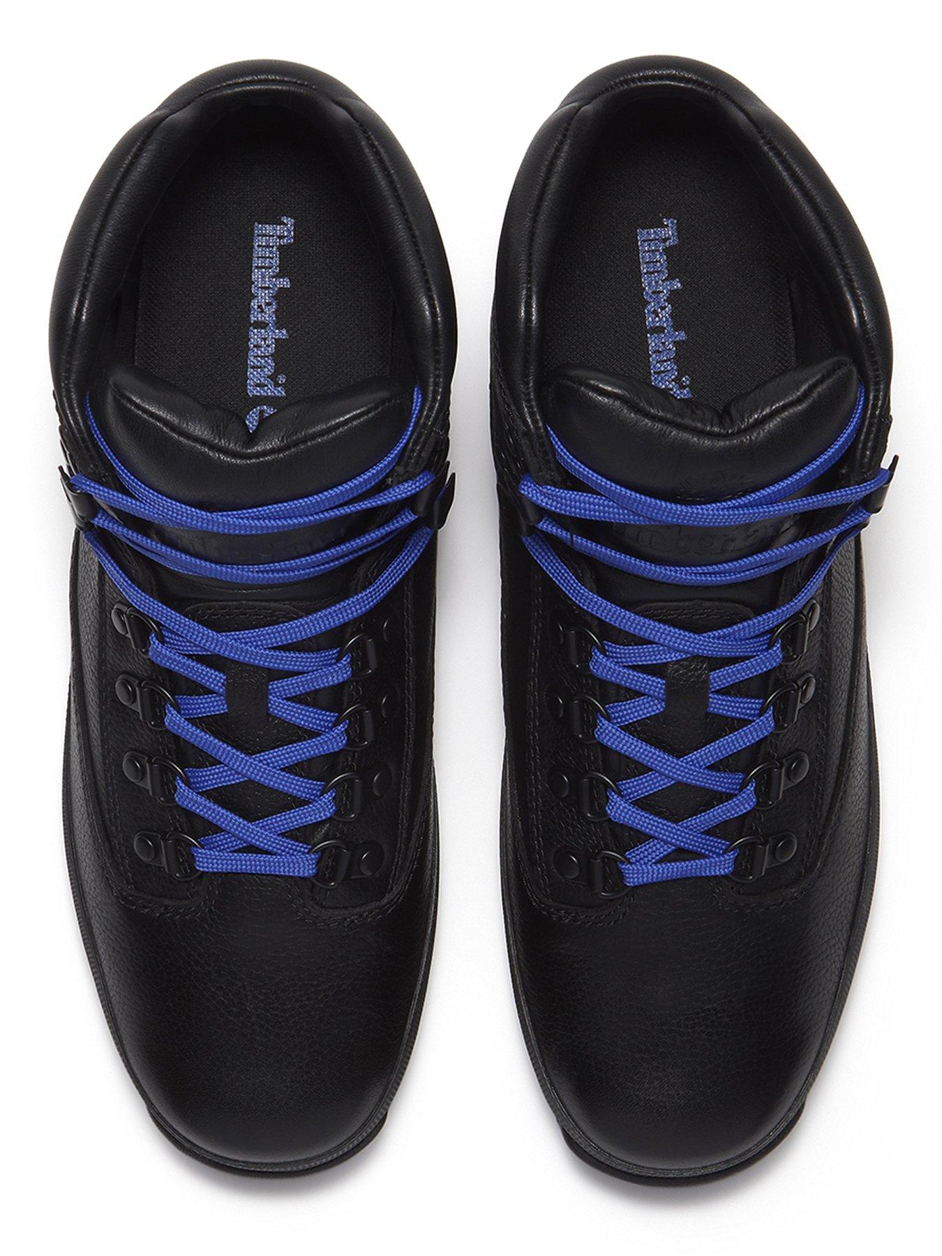 Image 4 of 7 of Timberland Euro Hiker Mid Lace Up Boot - Black