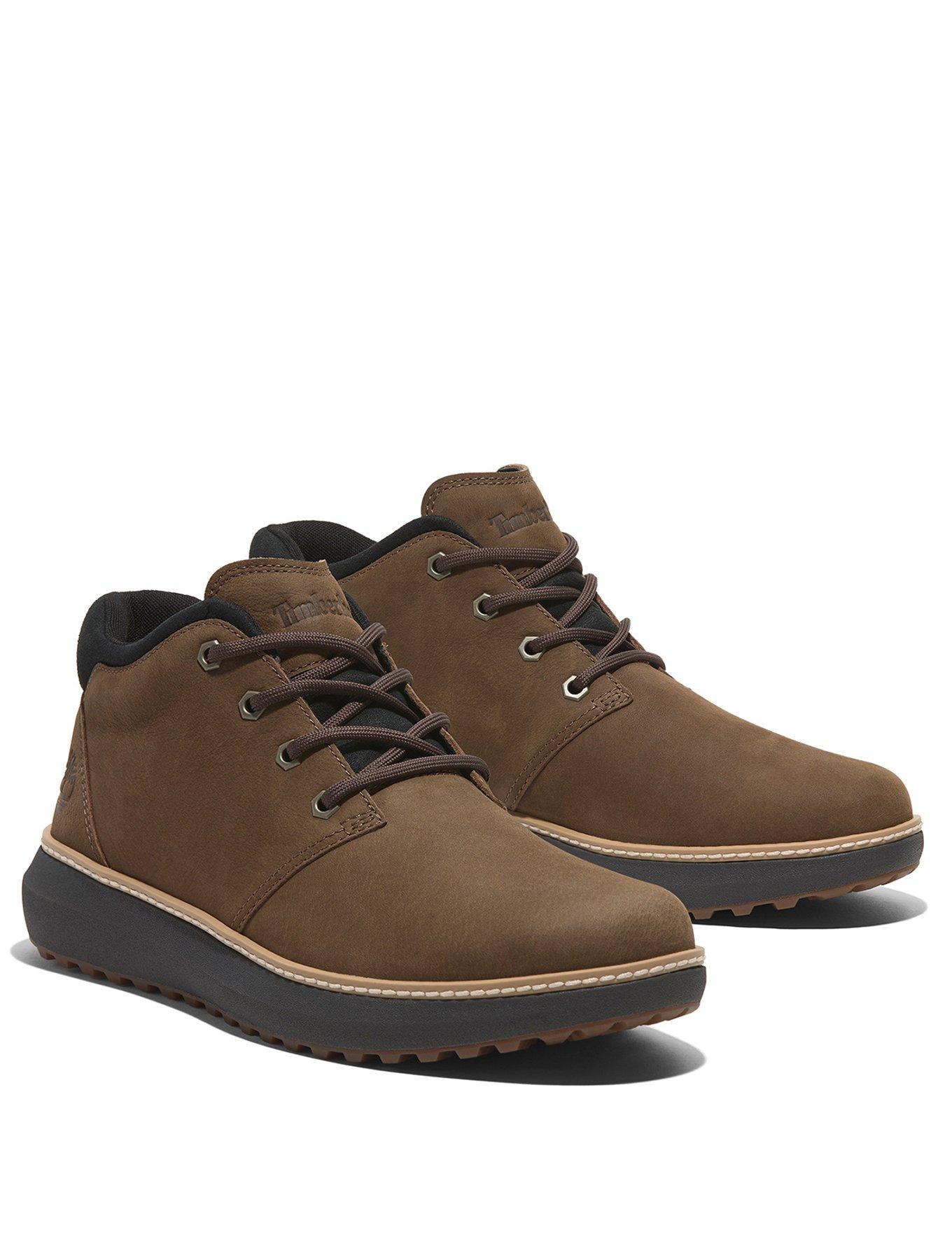 Image 2 of 7 of Timberland Hudson Road Mid Lace Up Chukka Boot - Brown
