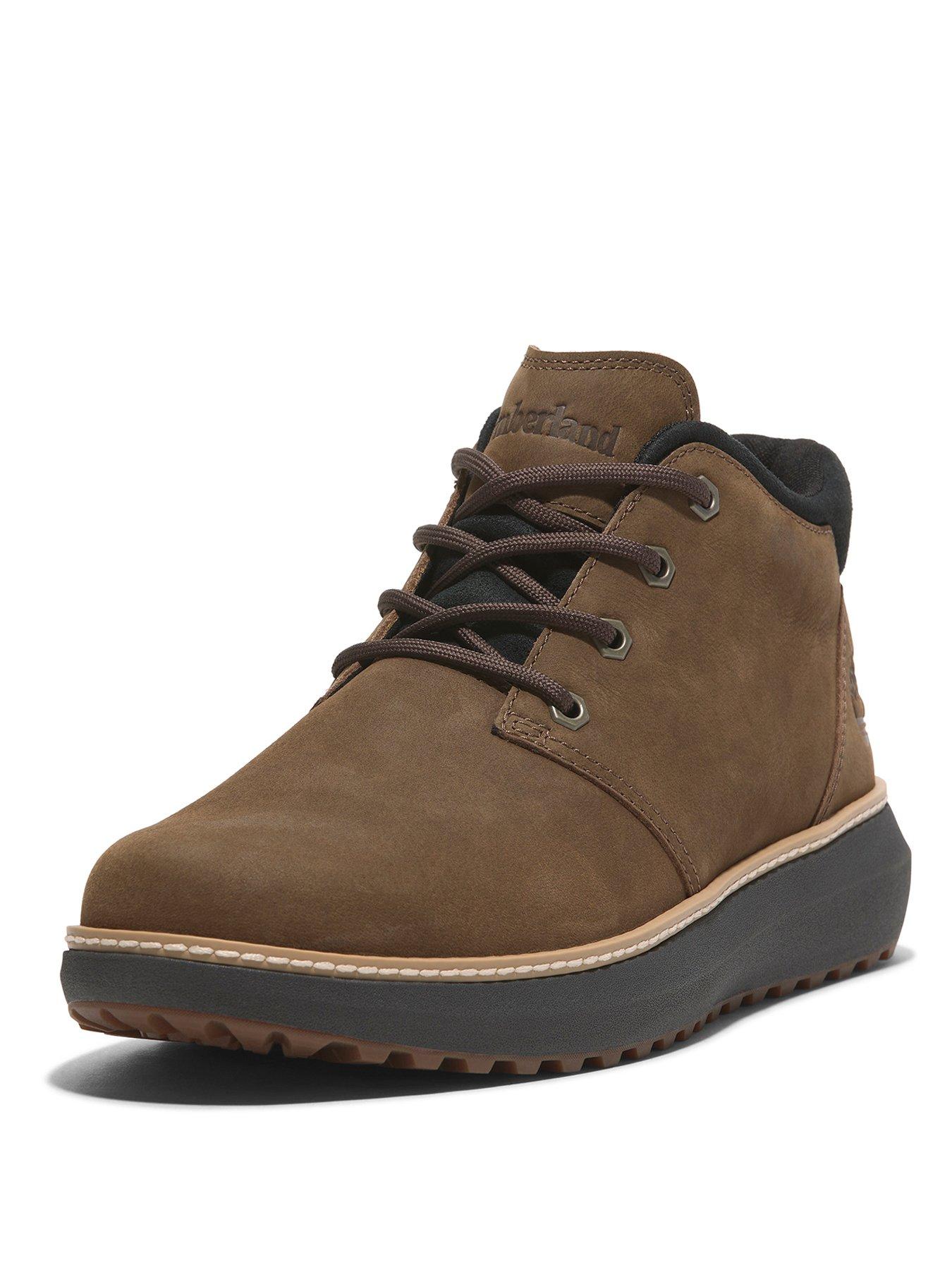 Image 6 of 7 of Timberland Hudson Road Mid Lace Up Chukka Boot - Brown