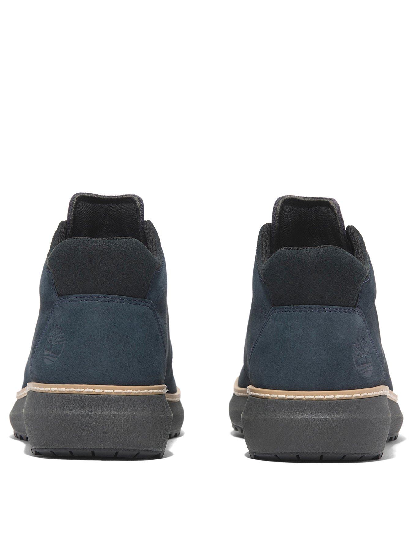 Image 3 of 7 of Timberland Hudson Road Mid Lace Up Chukka Boot - Blue