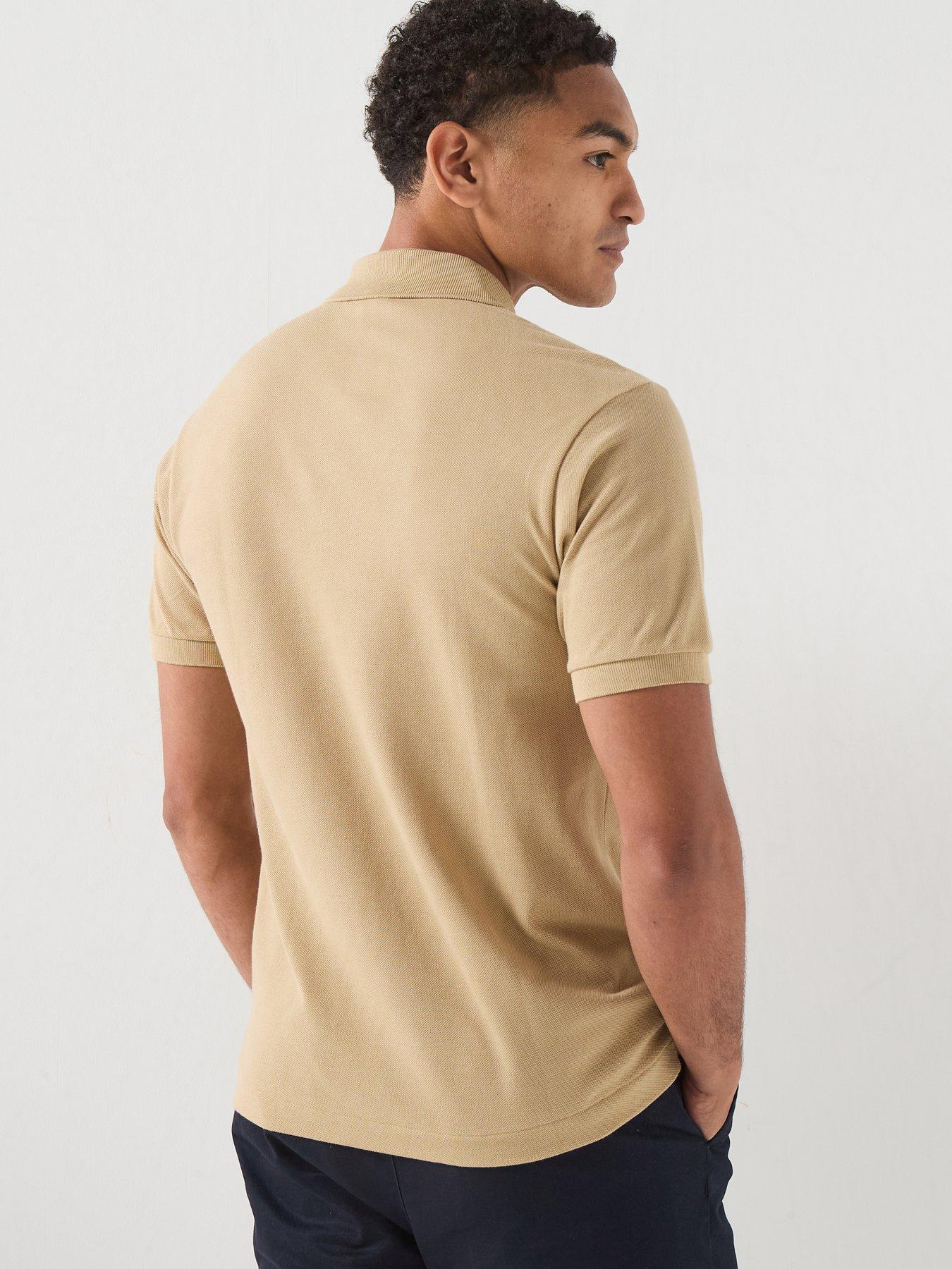 Image 2 of 5 of Lacoste Classic Fit L.12.12 Polo Shirt - Light Brown